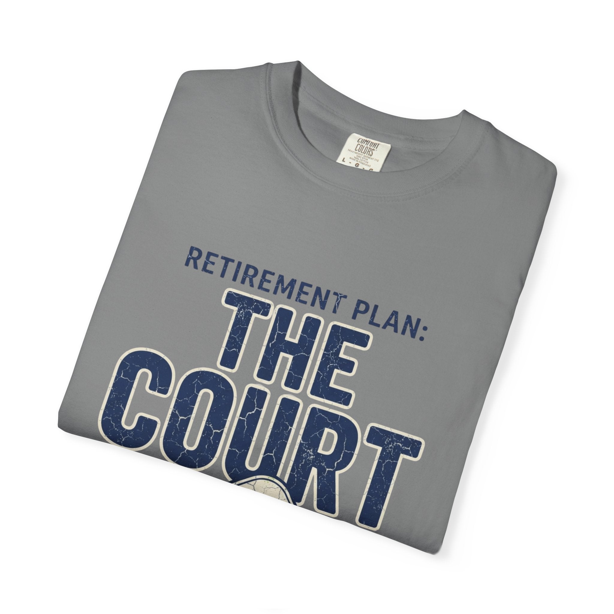 Pickleball Court Retirement Plan T-Shirt