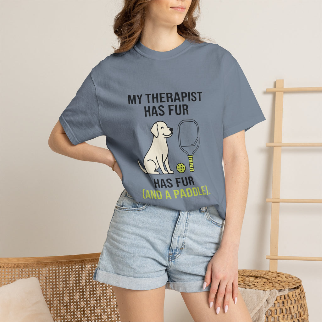 Pickleball Dog Therapist T-Shirt
