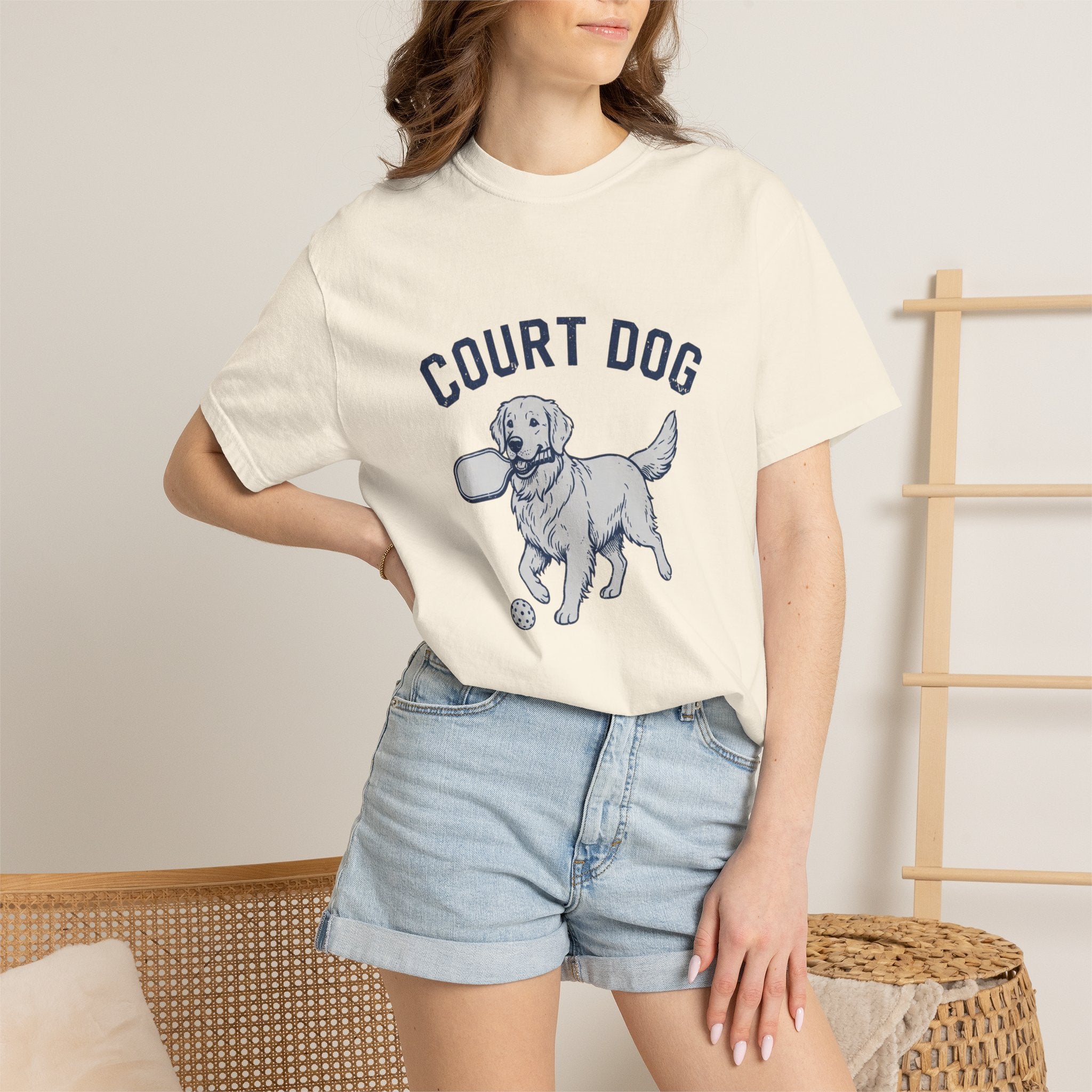 Court Dog Pickleball T-Shirt