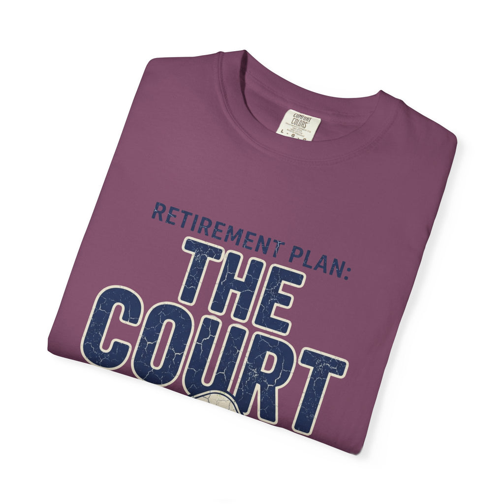 Pickleball Court Retirement Plan T-Shirt