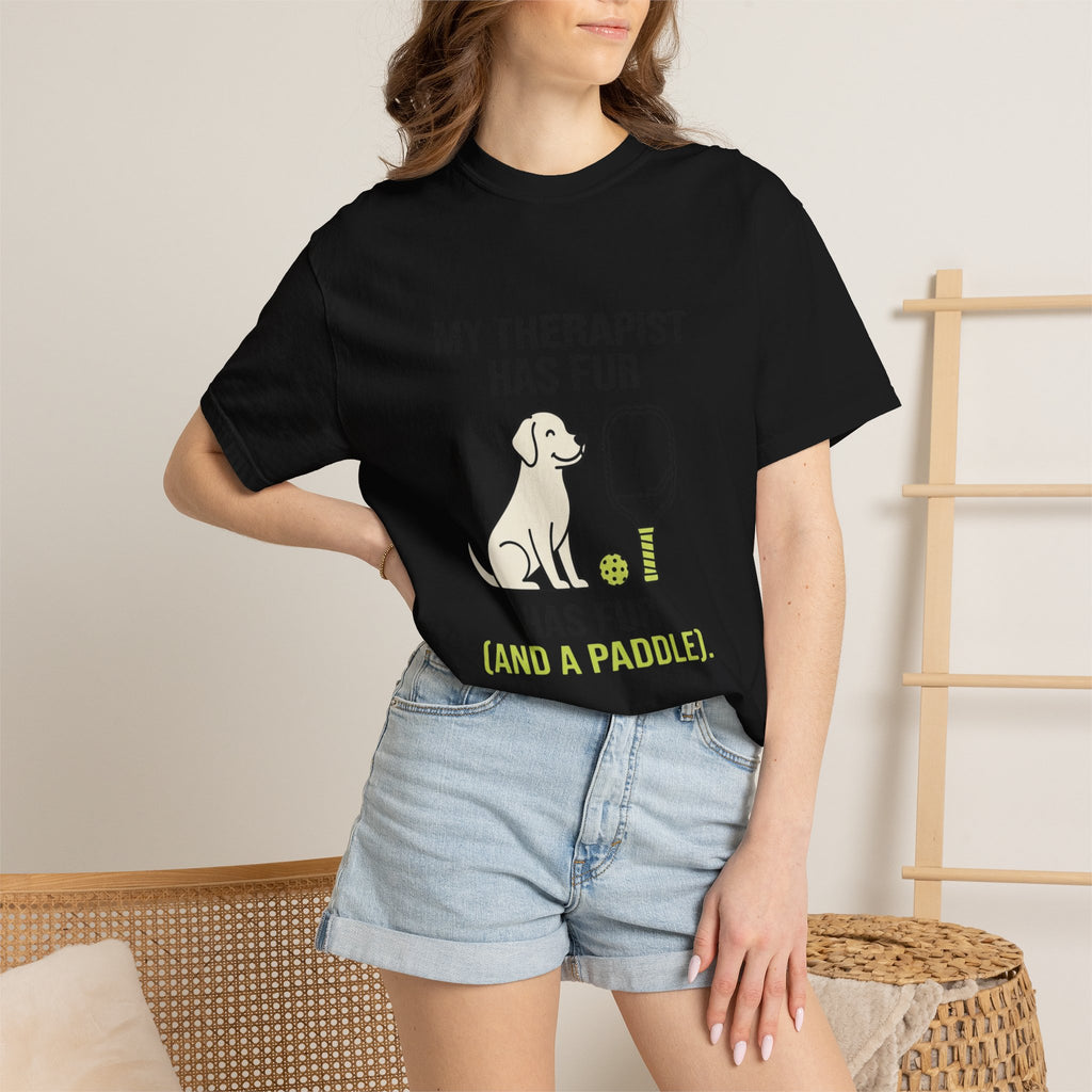 Pickleball Dog Therapist T-Shirt