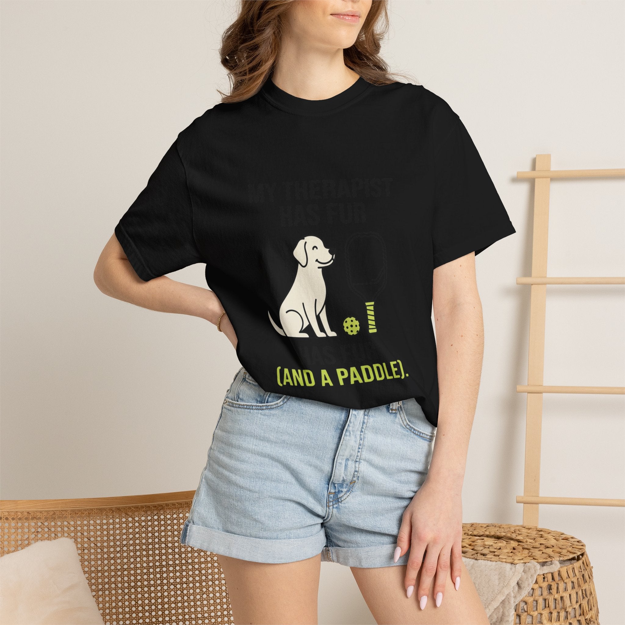 Pickleball Dog Therapist T-Shirt