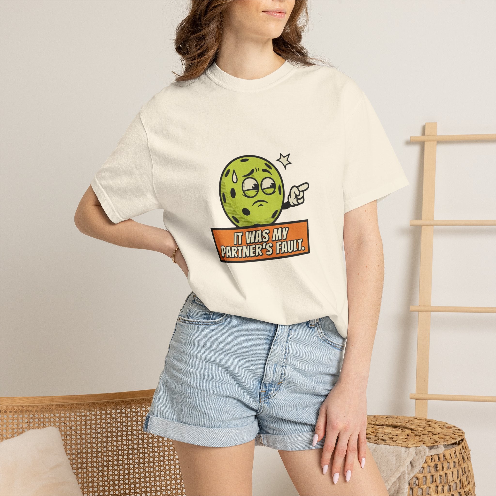 Pickleball Partner's Fault T-Shirt