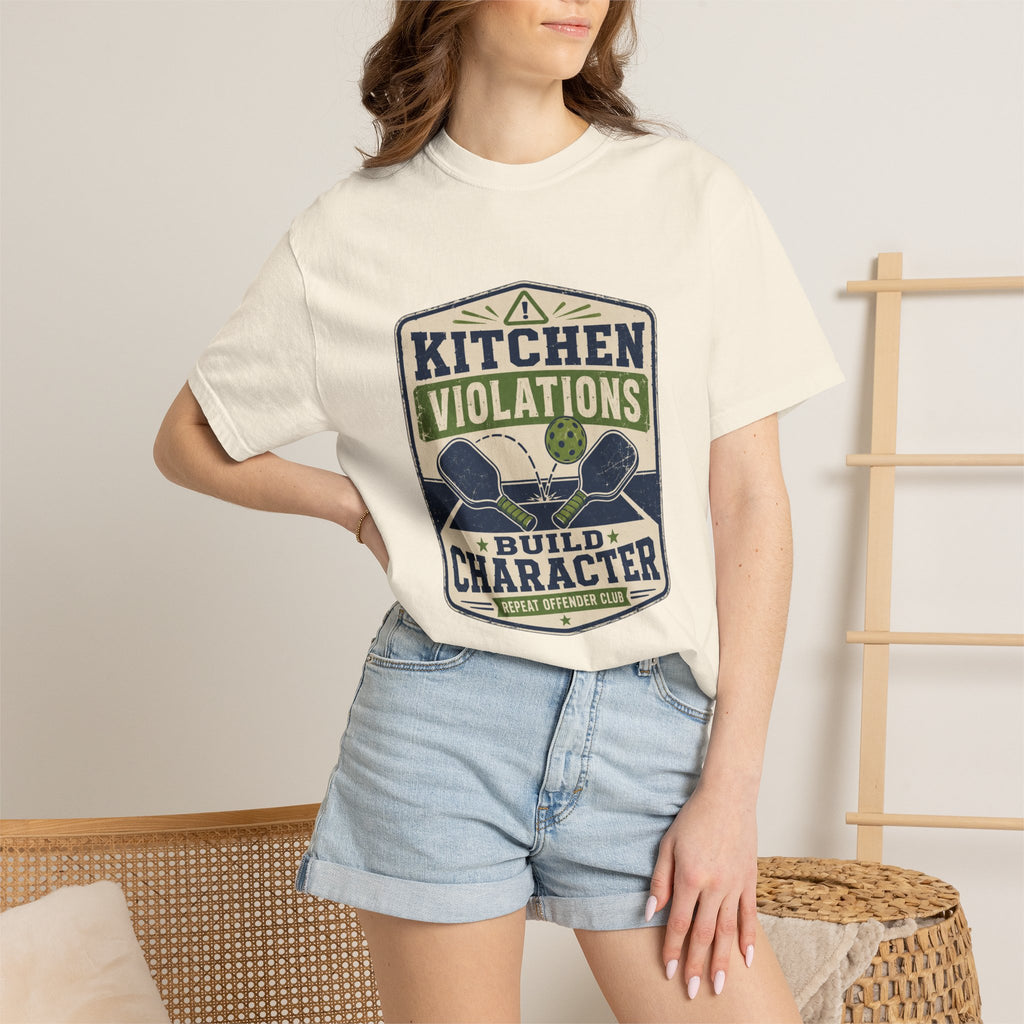 Kitchen Violations Build Character T-Shirt
