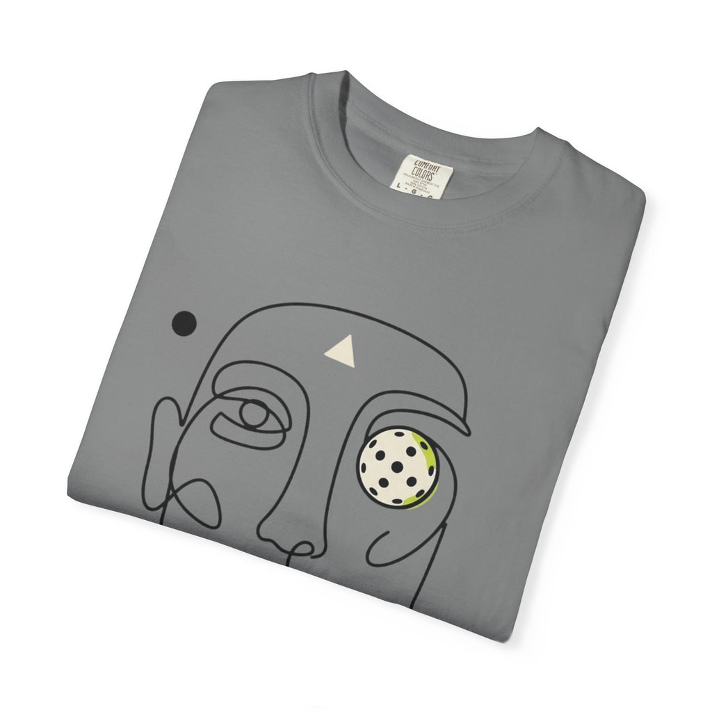 Abstract Pickleball Portrait T-Shirt