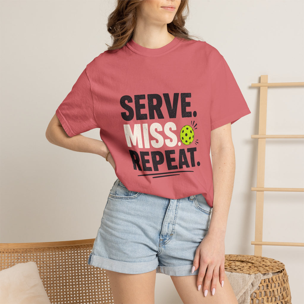 Serve Miss Repeat Pickleball T-Shirt
