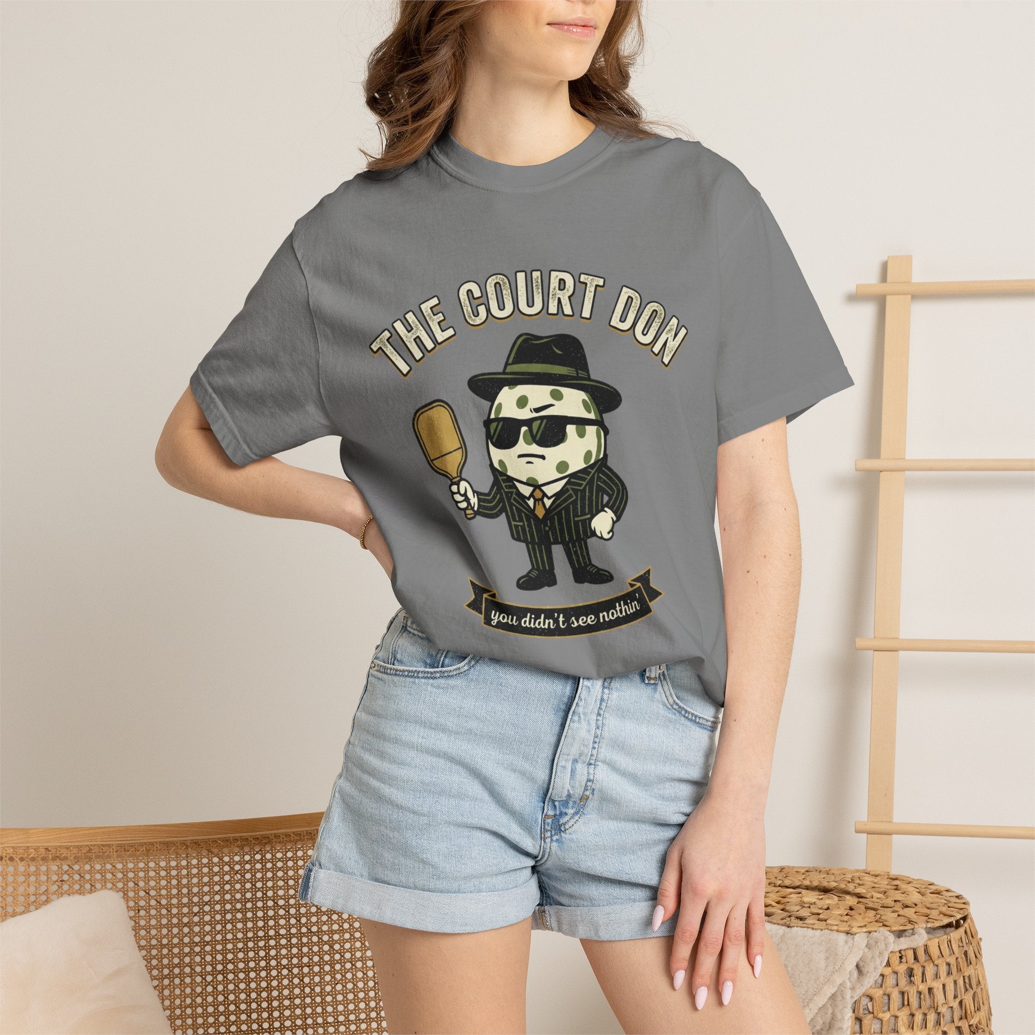 Pickleball Court Don T-Shirt