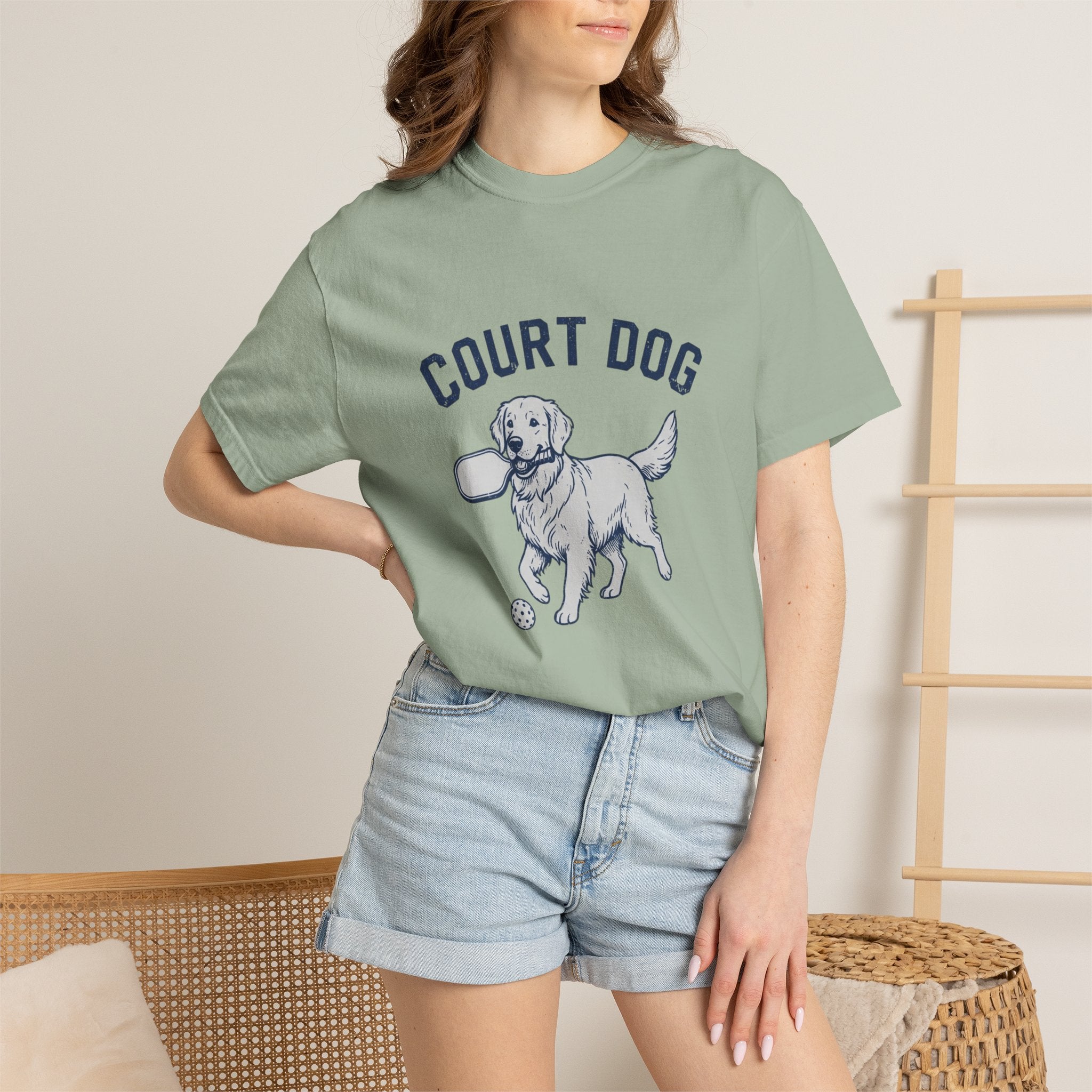 Court Dog Pickleball T-Shirt