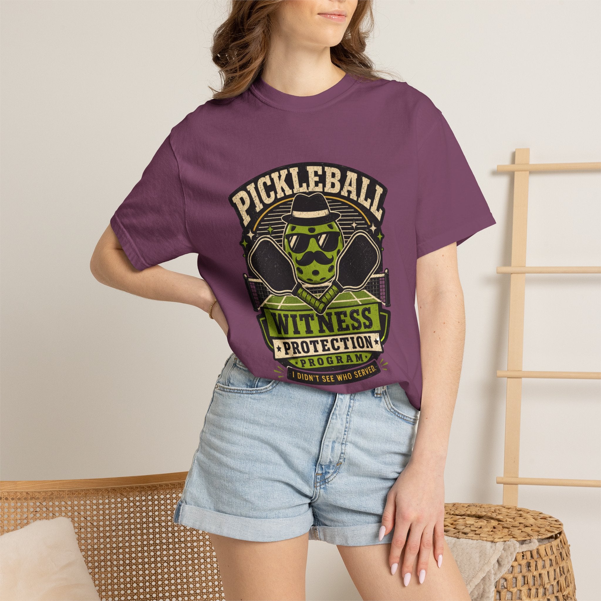 Pickleball Witness Protection T-Shirt