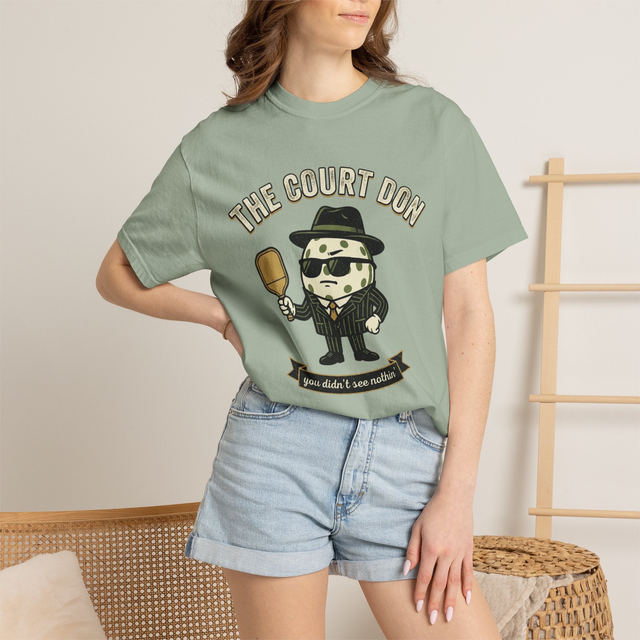 Pickleball Court Don T-Shirt