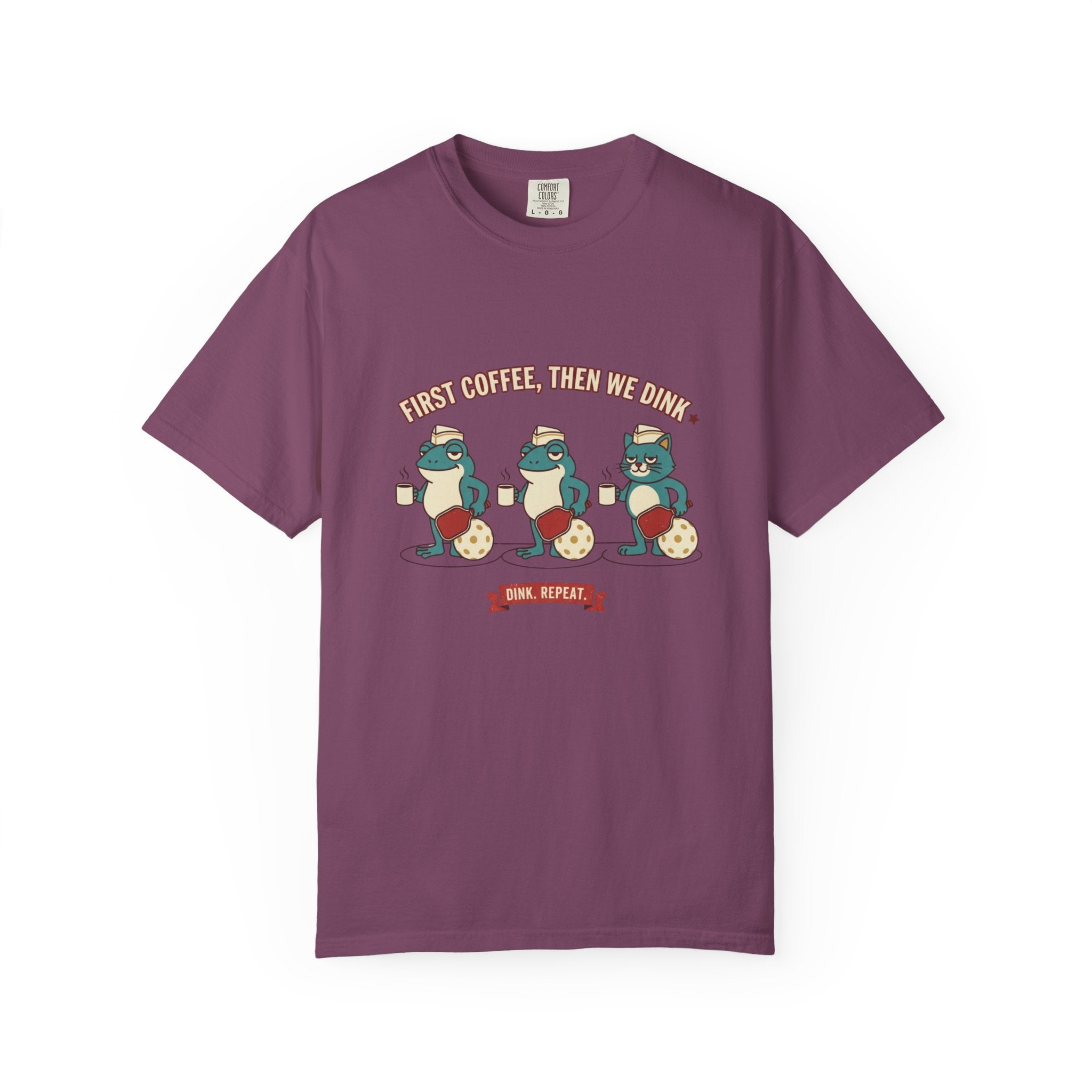 First Coffee Then Dink T-Shirt