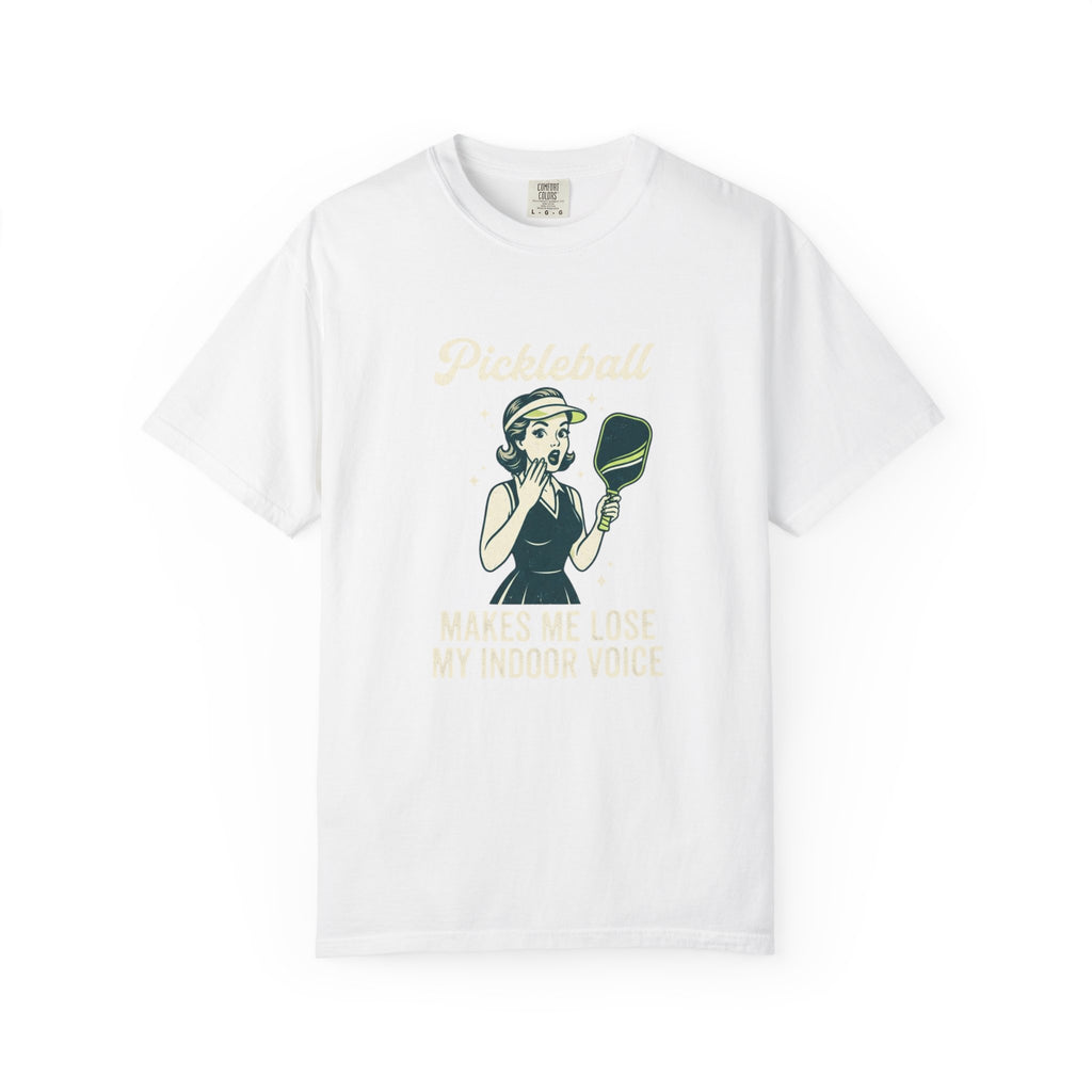 Pickleball Indoor Voice T-Shirt