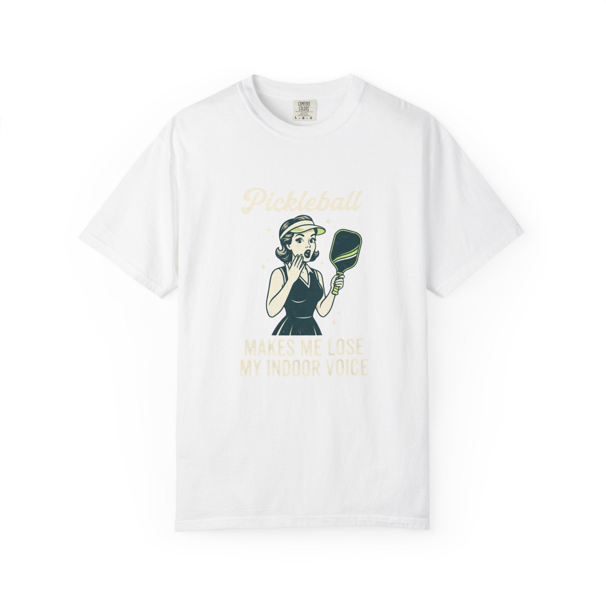 Pickleball Indoor Voice T-Shirt