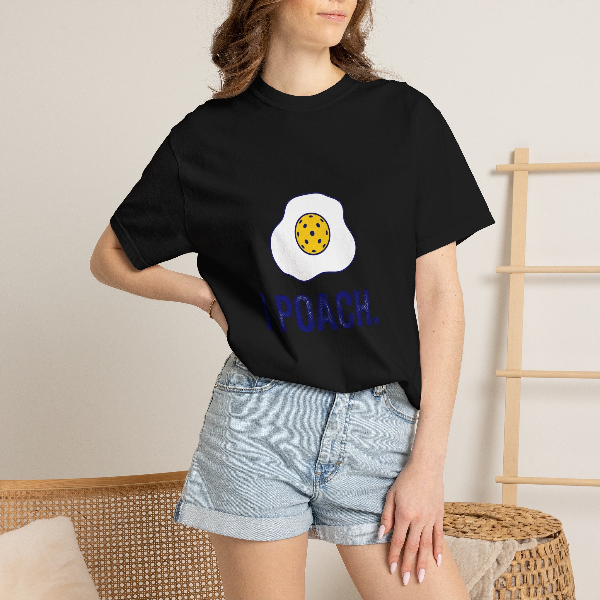 I Poach Pickleball Egg T-Shirt