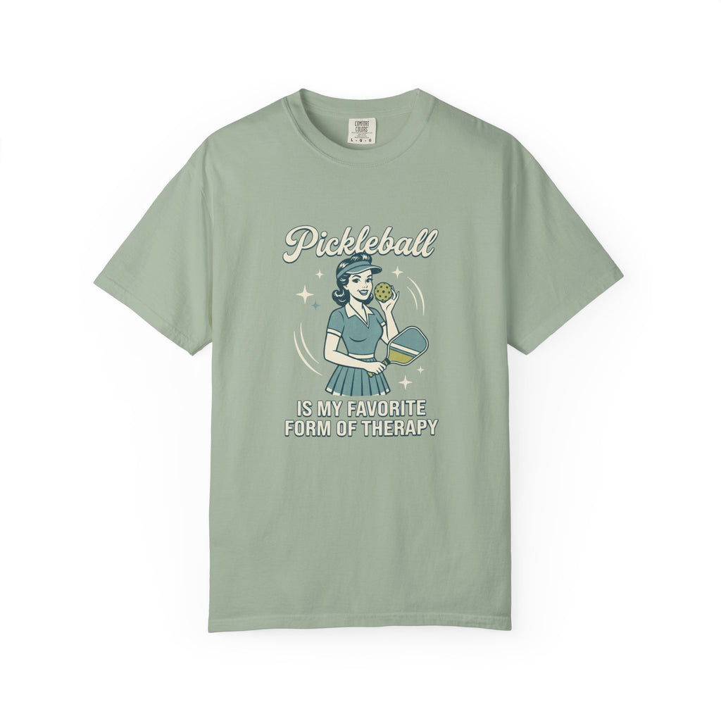 Retro Pickleball Therapy T-Shirt