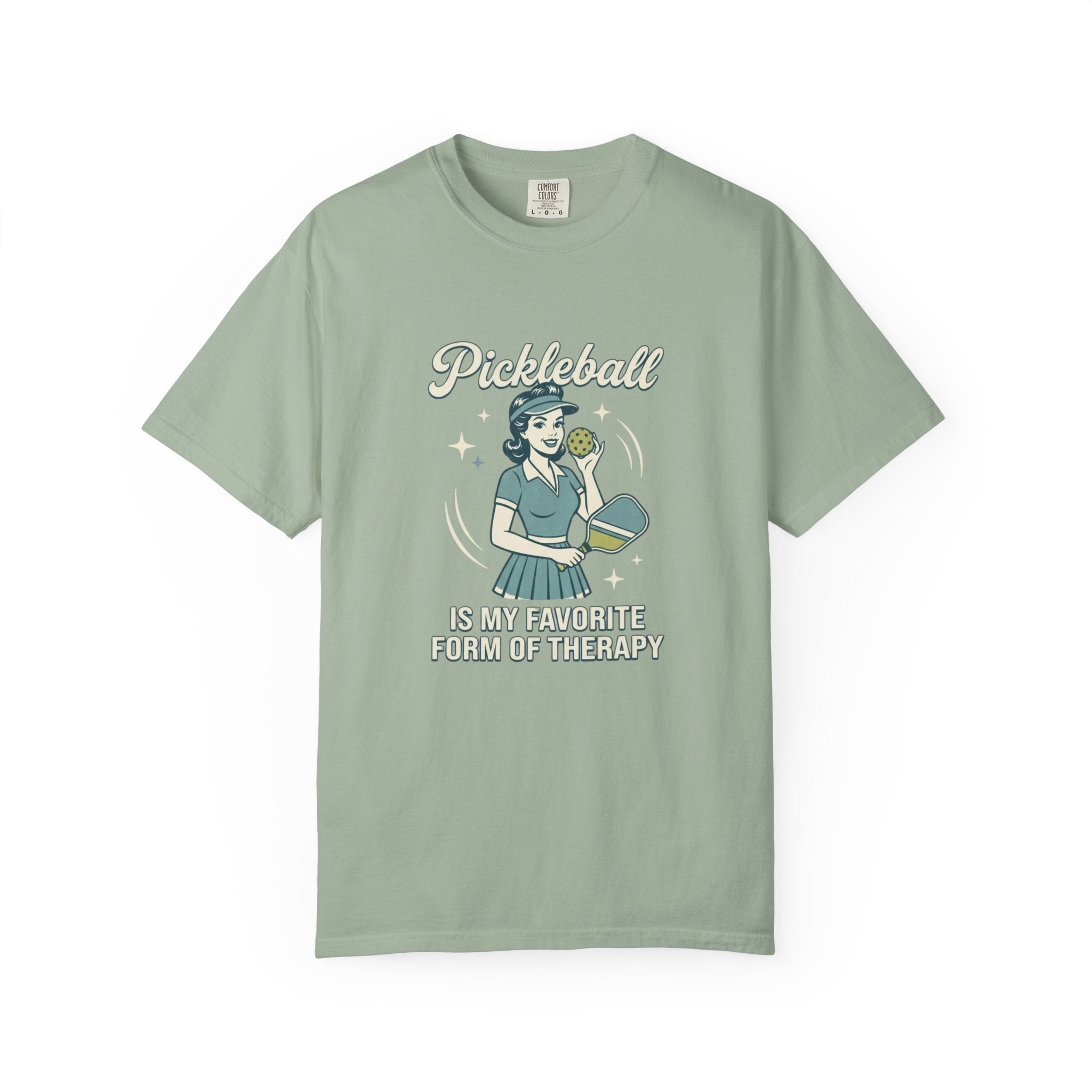 Retro Pickleball Therapy T-Shirt