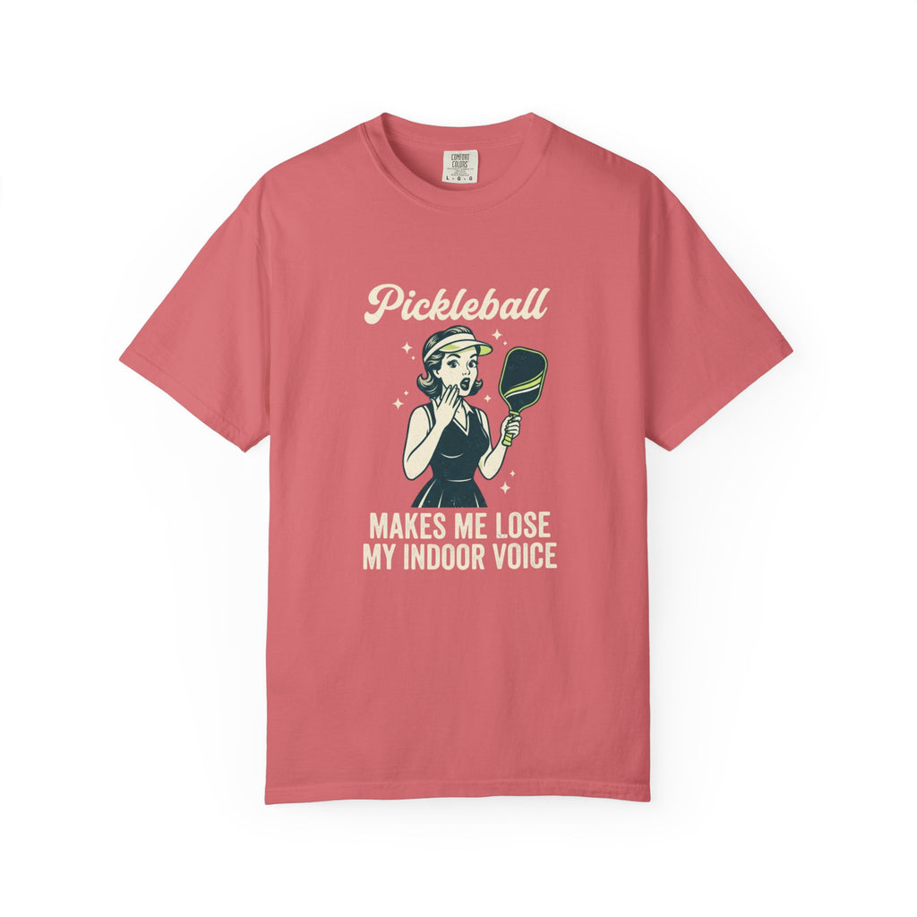 Pickleball Indoor Voice T-Shirt