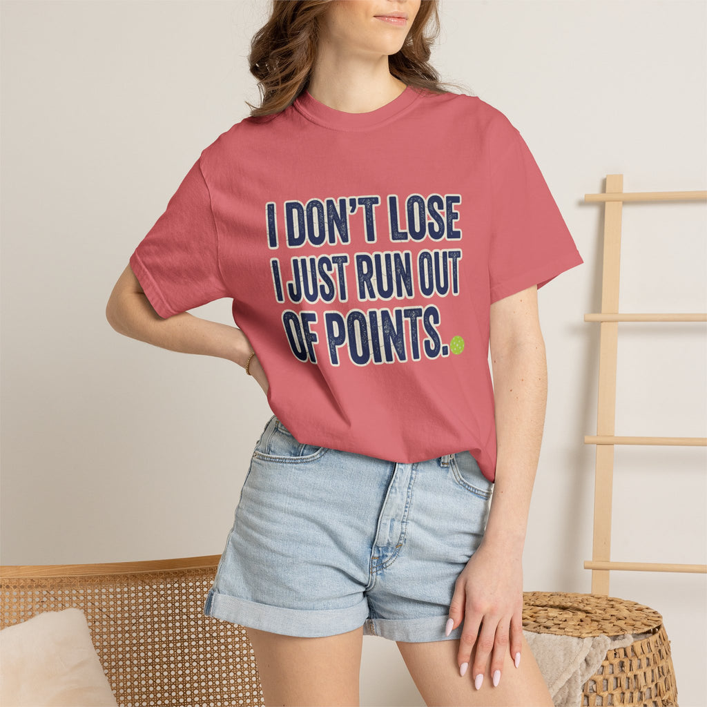 Pickleball Out Of Points T-Shirt