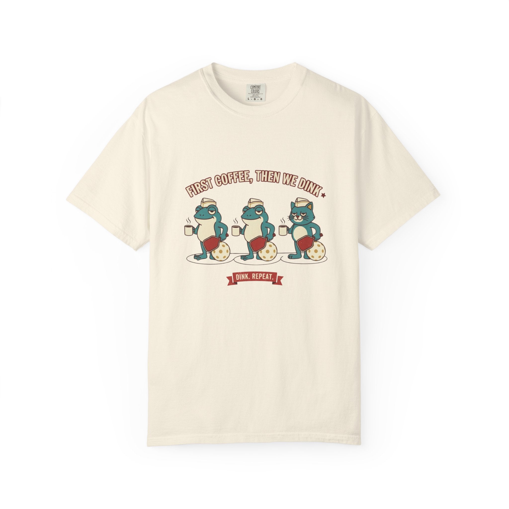 First Coffee Then Dink T-Shirt