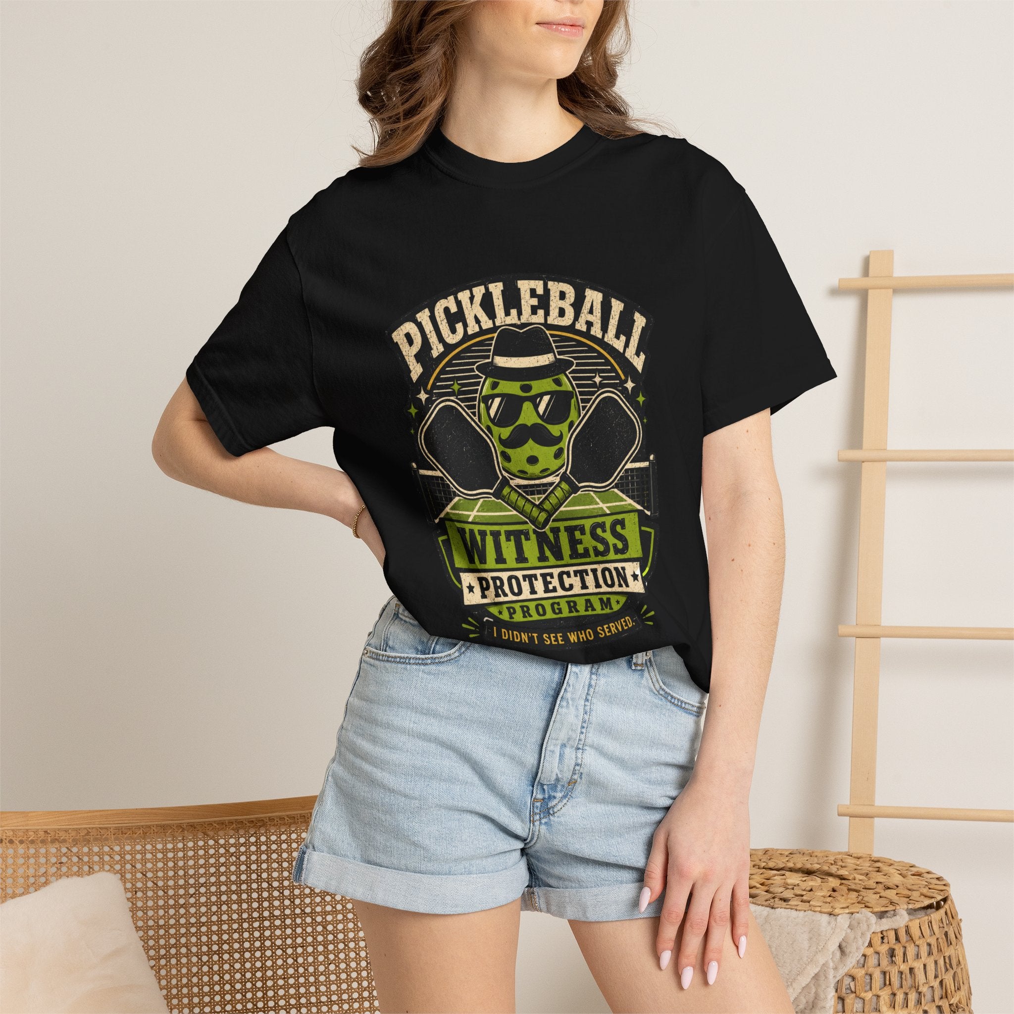 Pickleball Witness Protection T-Shirt