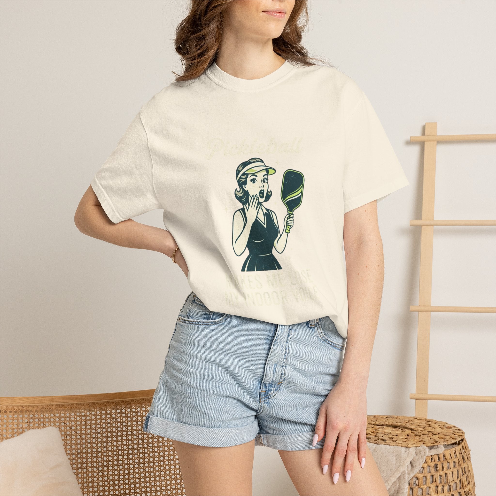 Pickleball Indoor Voice T-Shirt