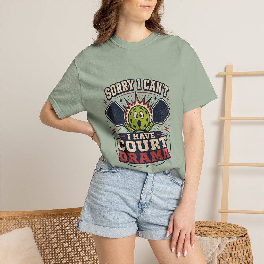 Pickleball Court Drama T-Shirt