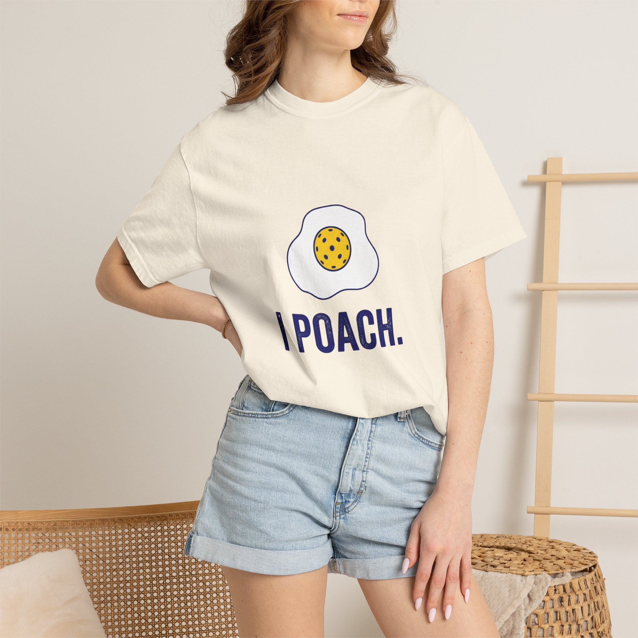 I Poach Pickleball Egg T-Shirt