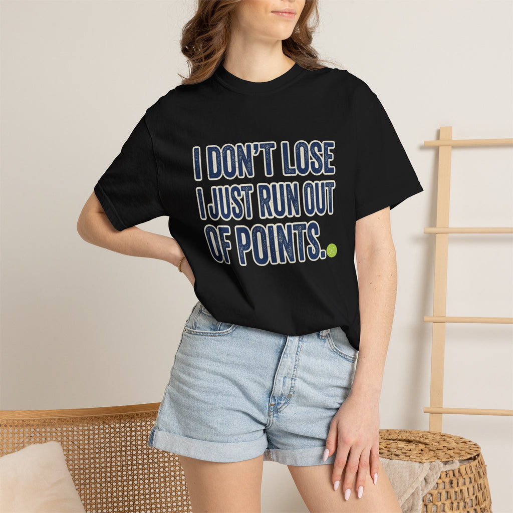 Pickleball Out Of Points T-Shirt
