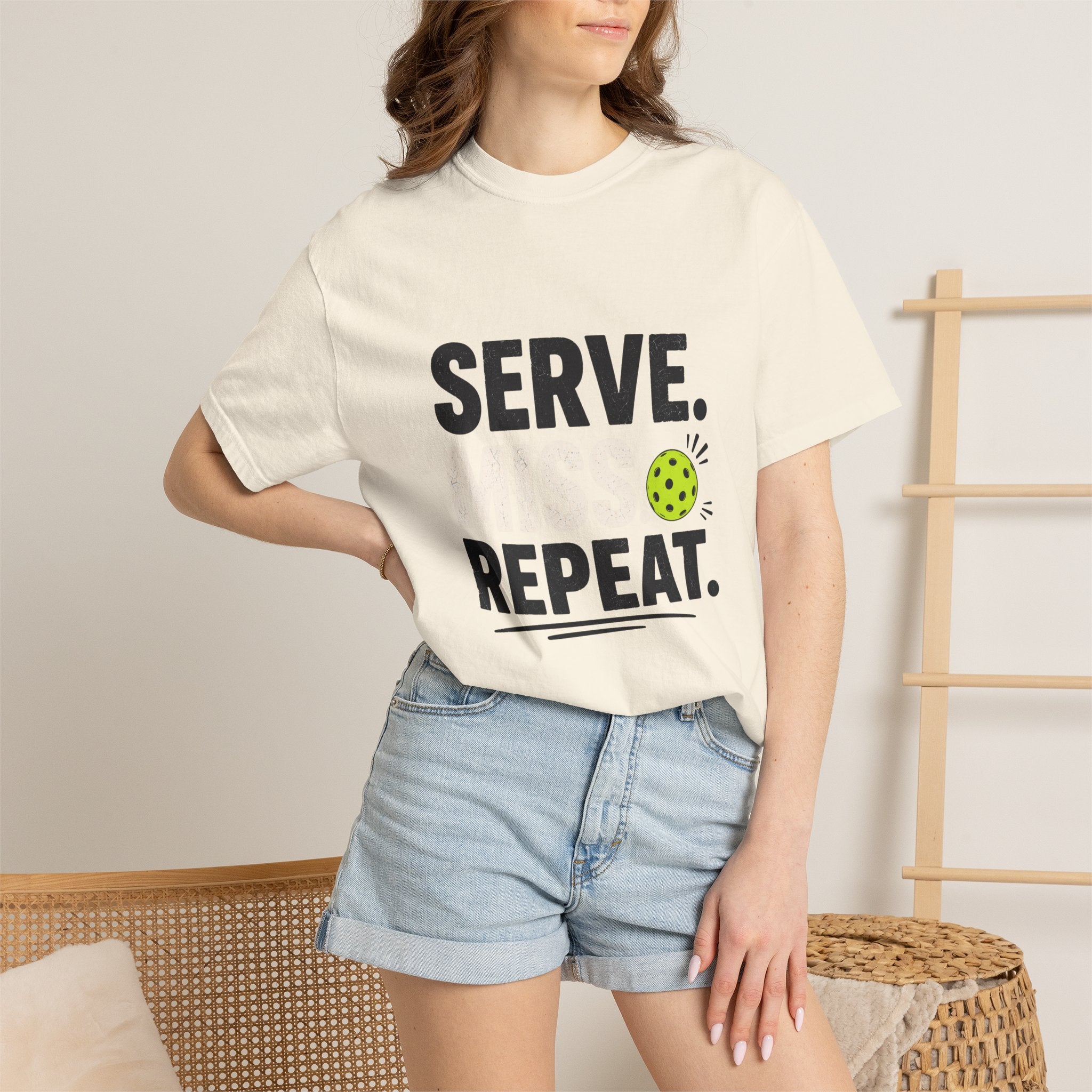 Serve Miss Repeat Pickleball T-Shirt