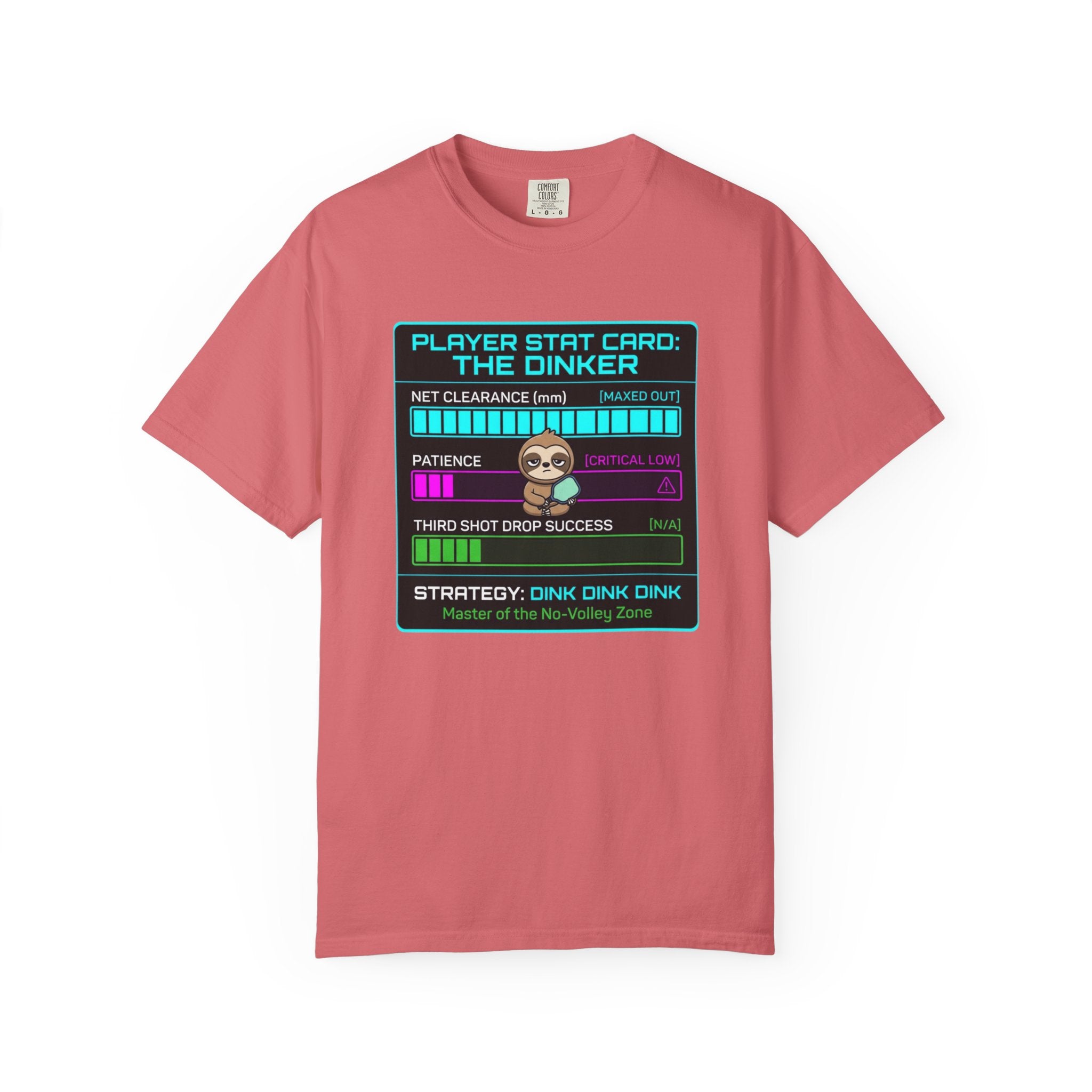Pickleball Dinker Stat Card T-Shirt