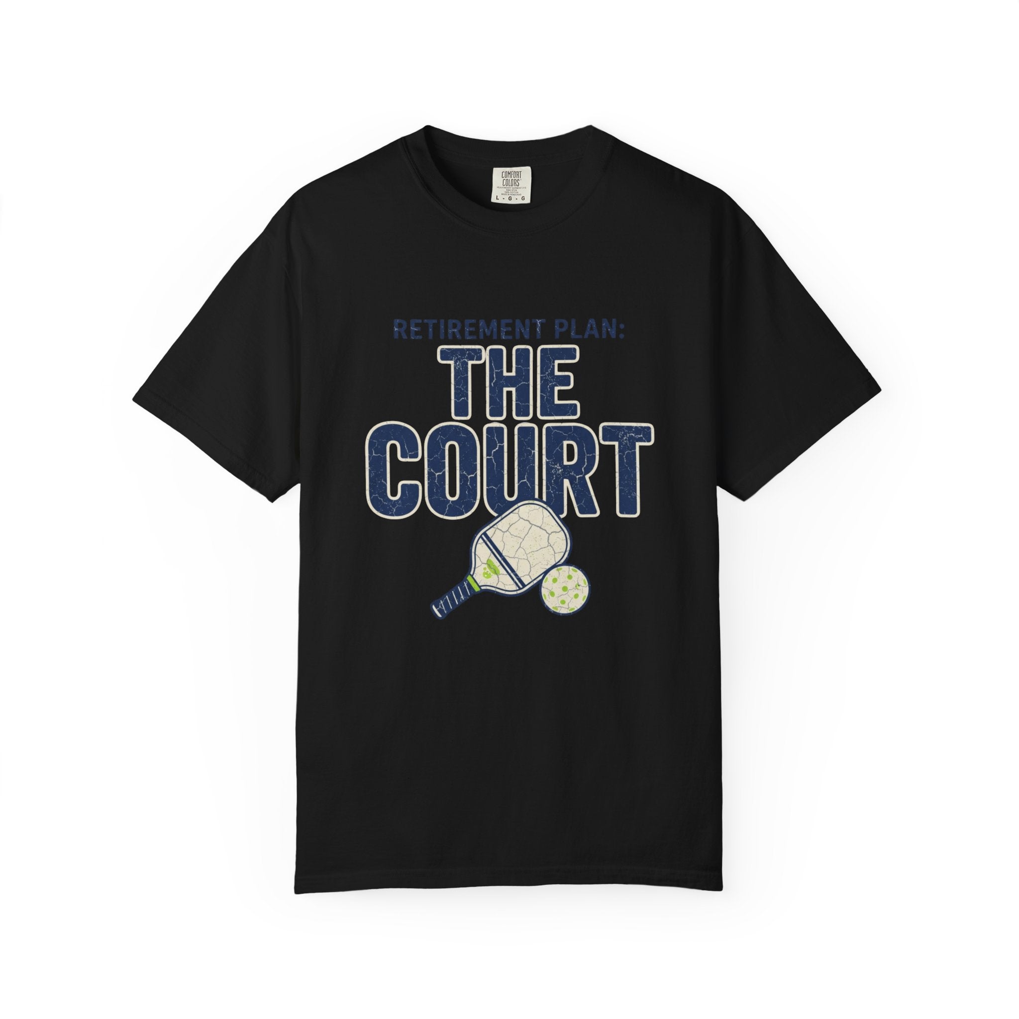 Pickleball Court Retirement Plan T-Shirt