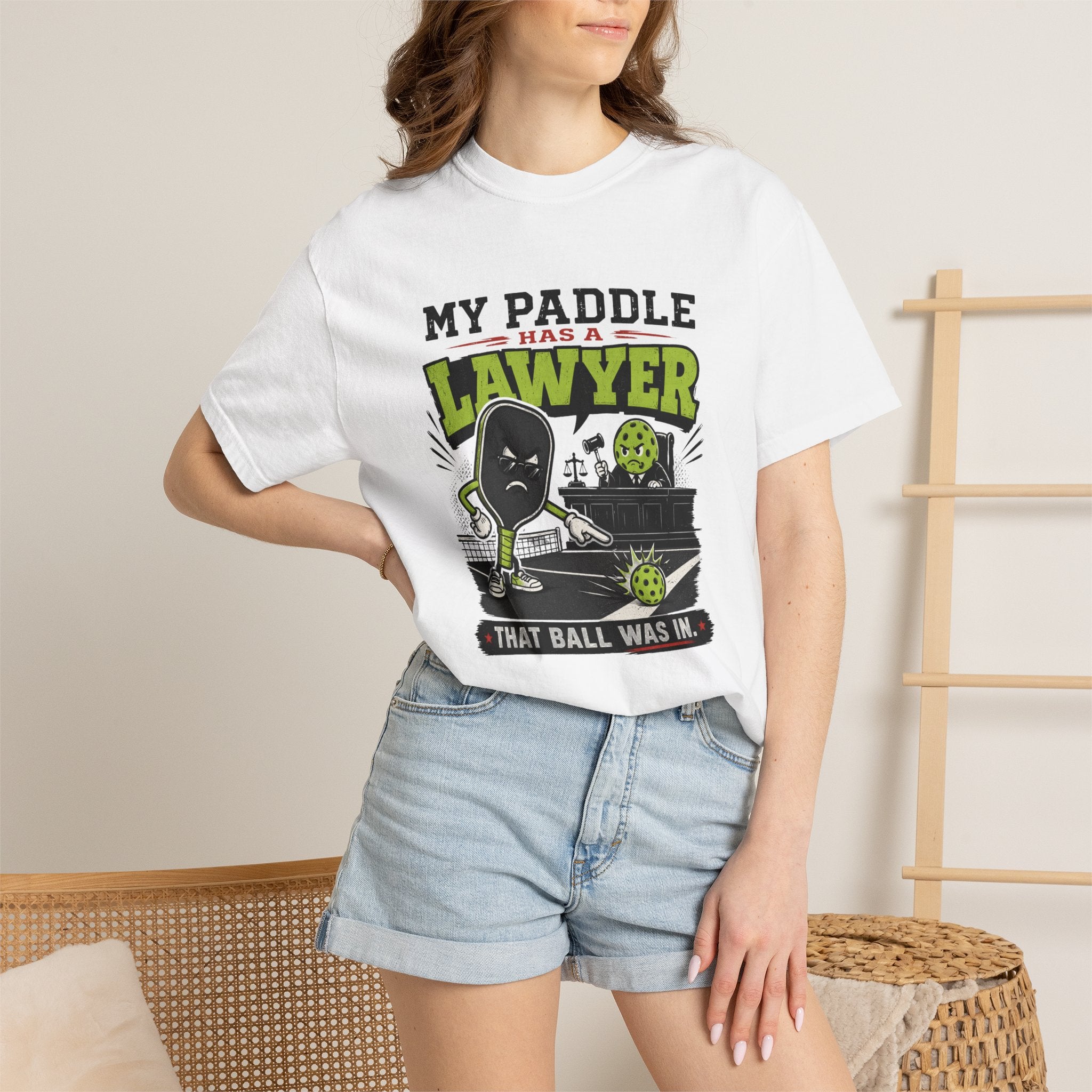 Paddle Has A Lawyer T-Shirt
