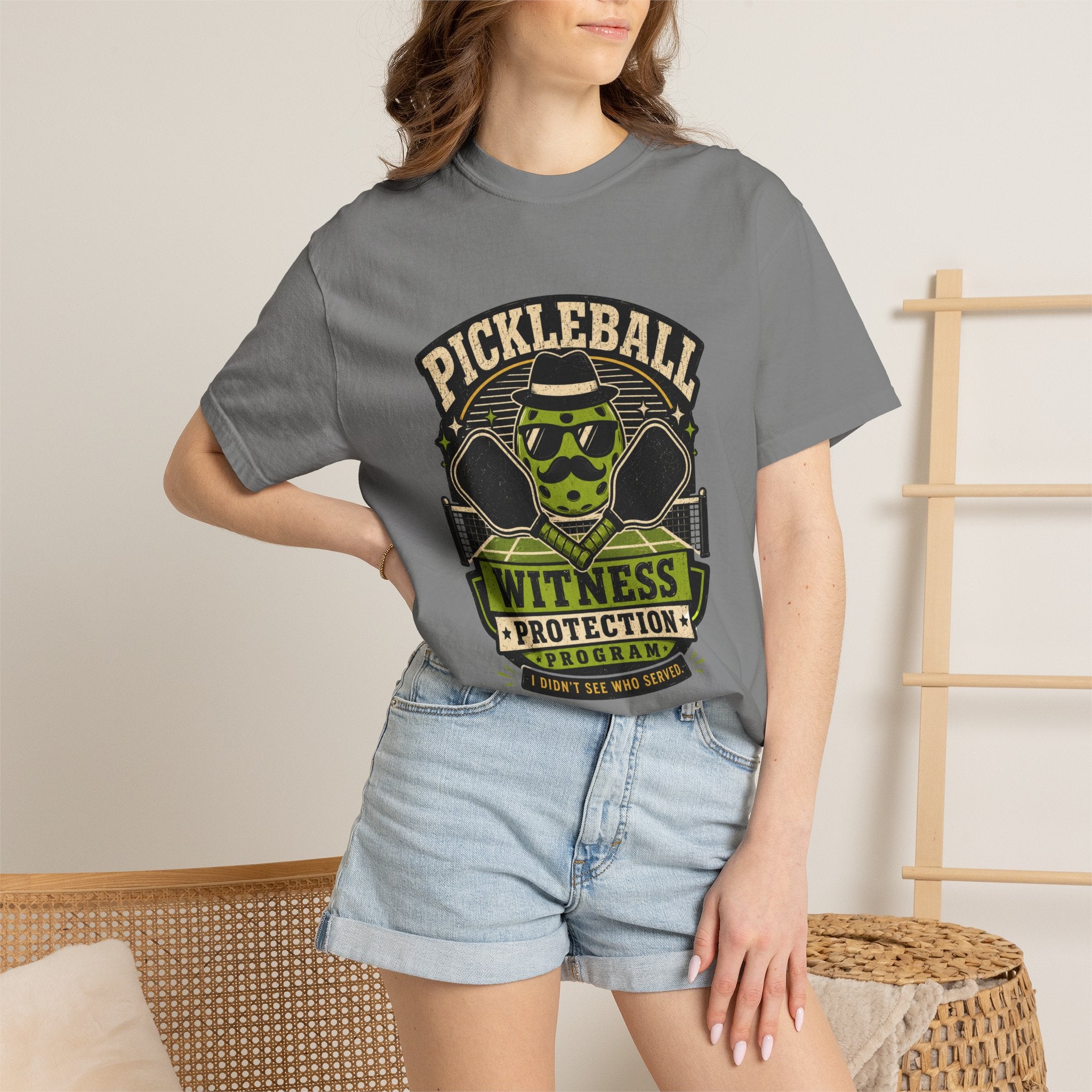 Pickleball Witness Protection T-Shirt
