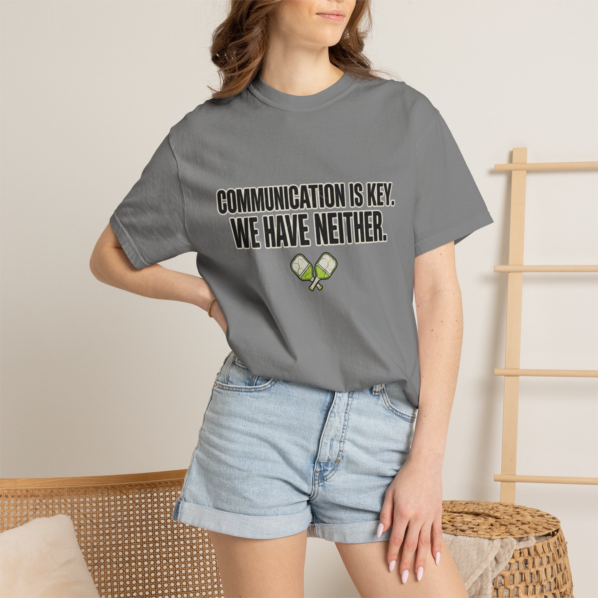 Communication Is Key Pickleball T-Shirt