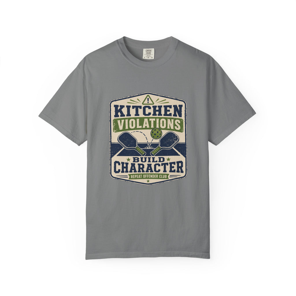 Kitchen Violations Build Character T-Shirt