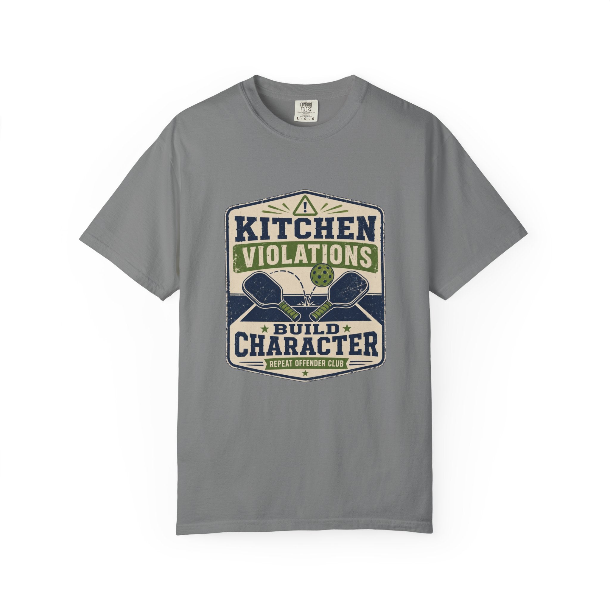 Kitchen Violations Build Character T-Shirt