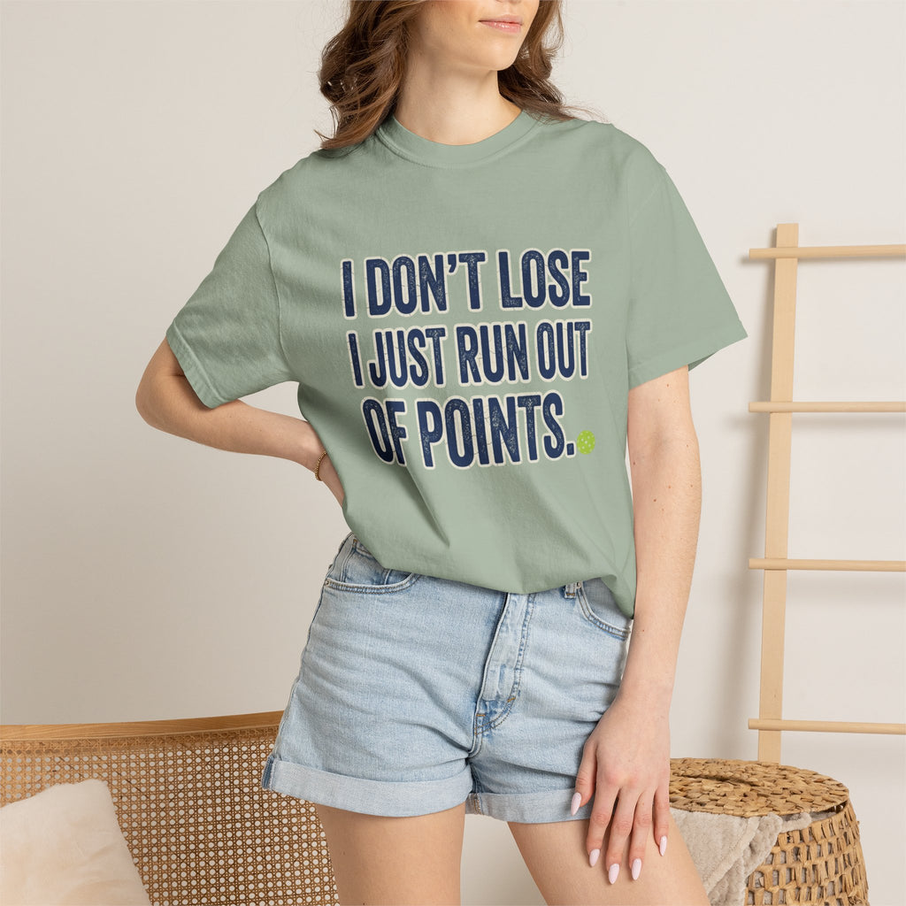 Pickleball Out Of Points T-Shirt