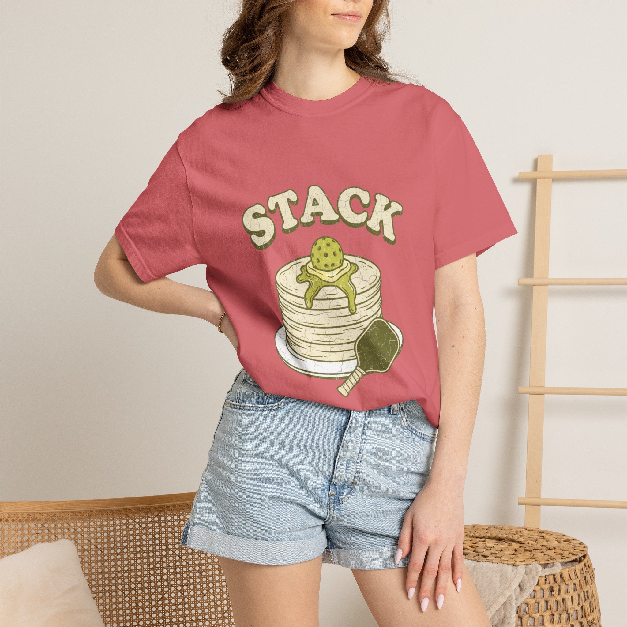 Pickleball Pancake Stack T-Shirt