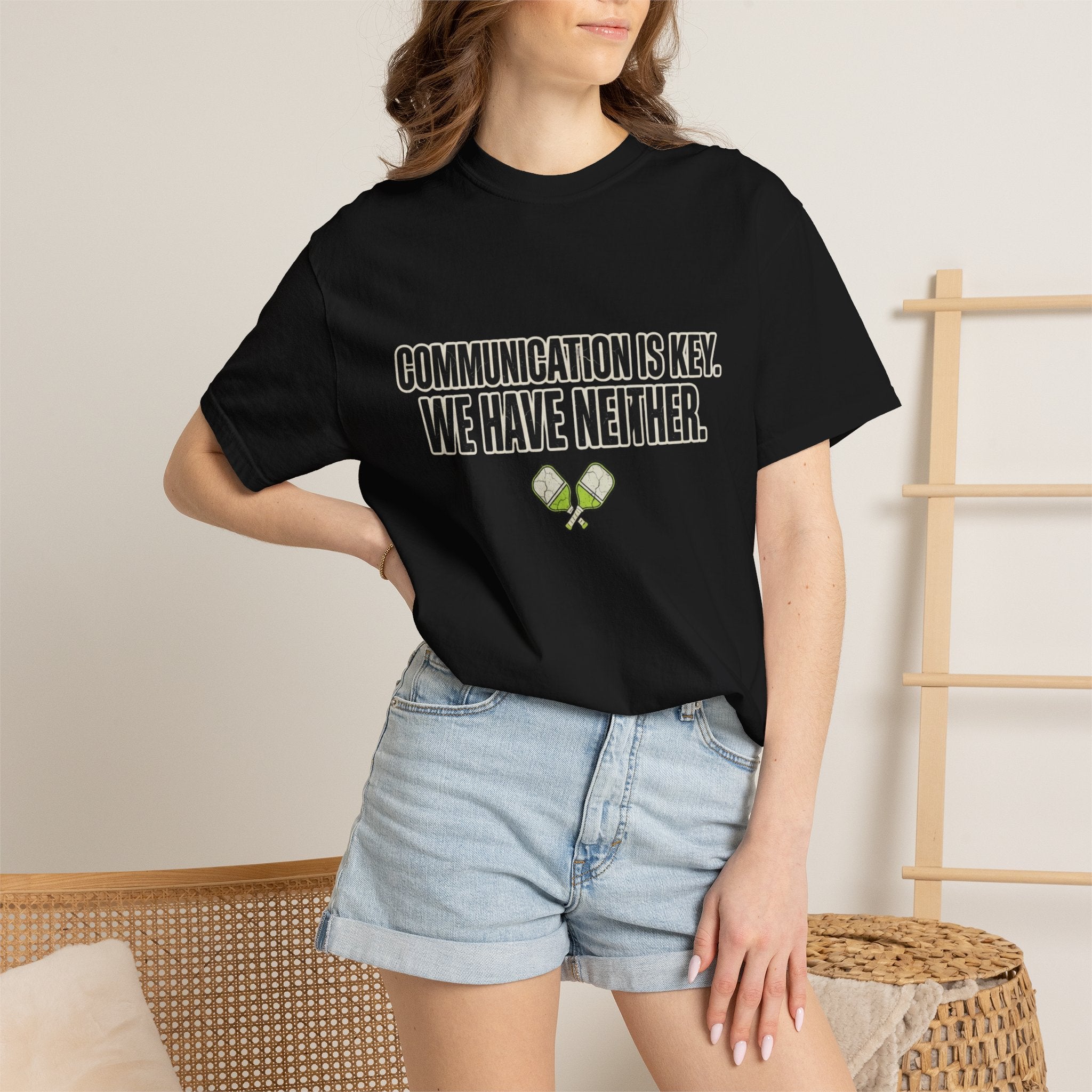 Communication Is Key Pickleball T-Shirt