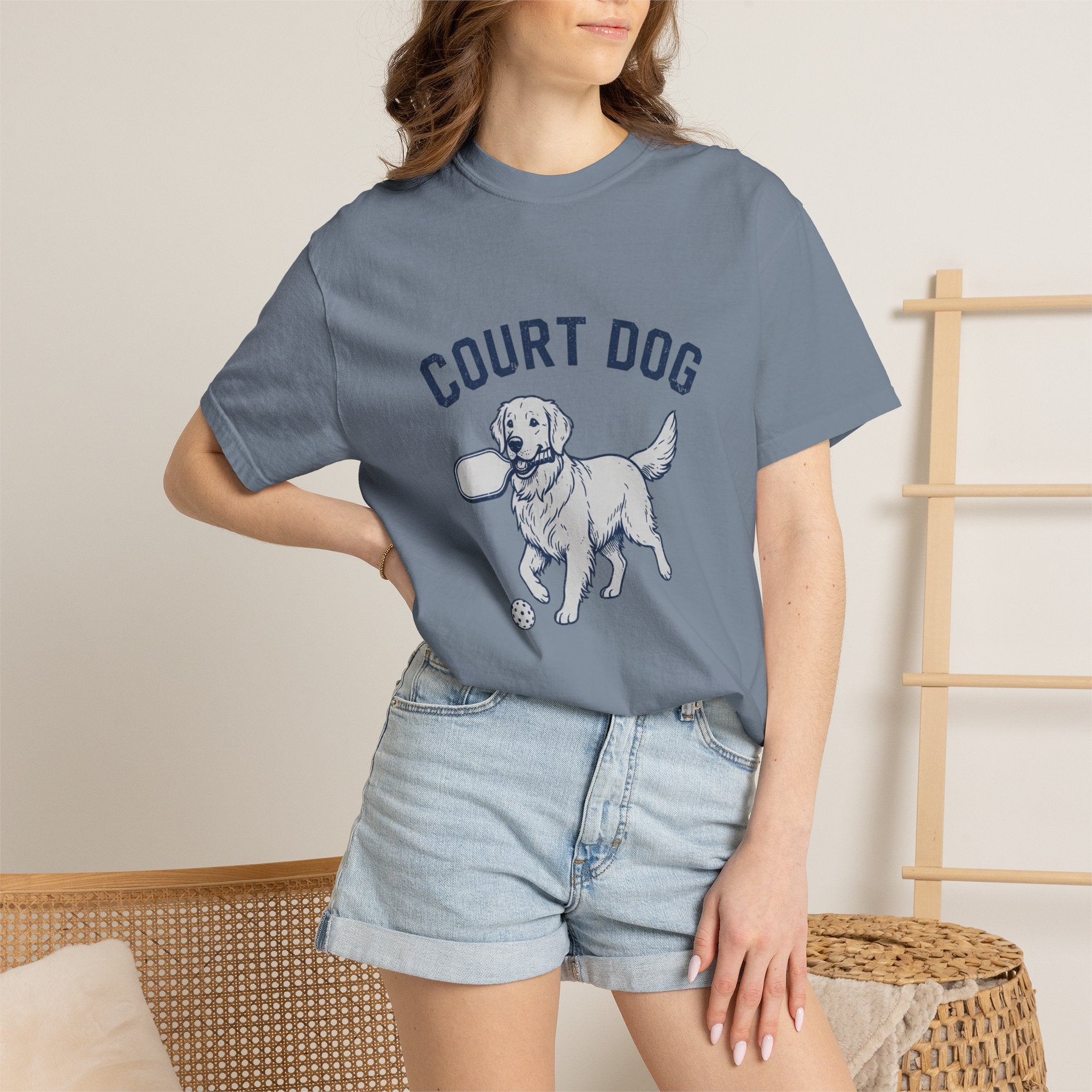 Court Dog Pickleball T-Shirt