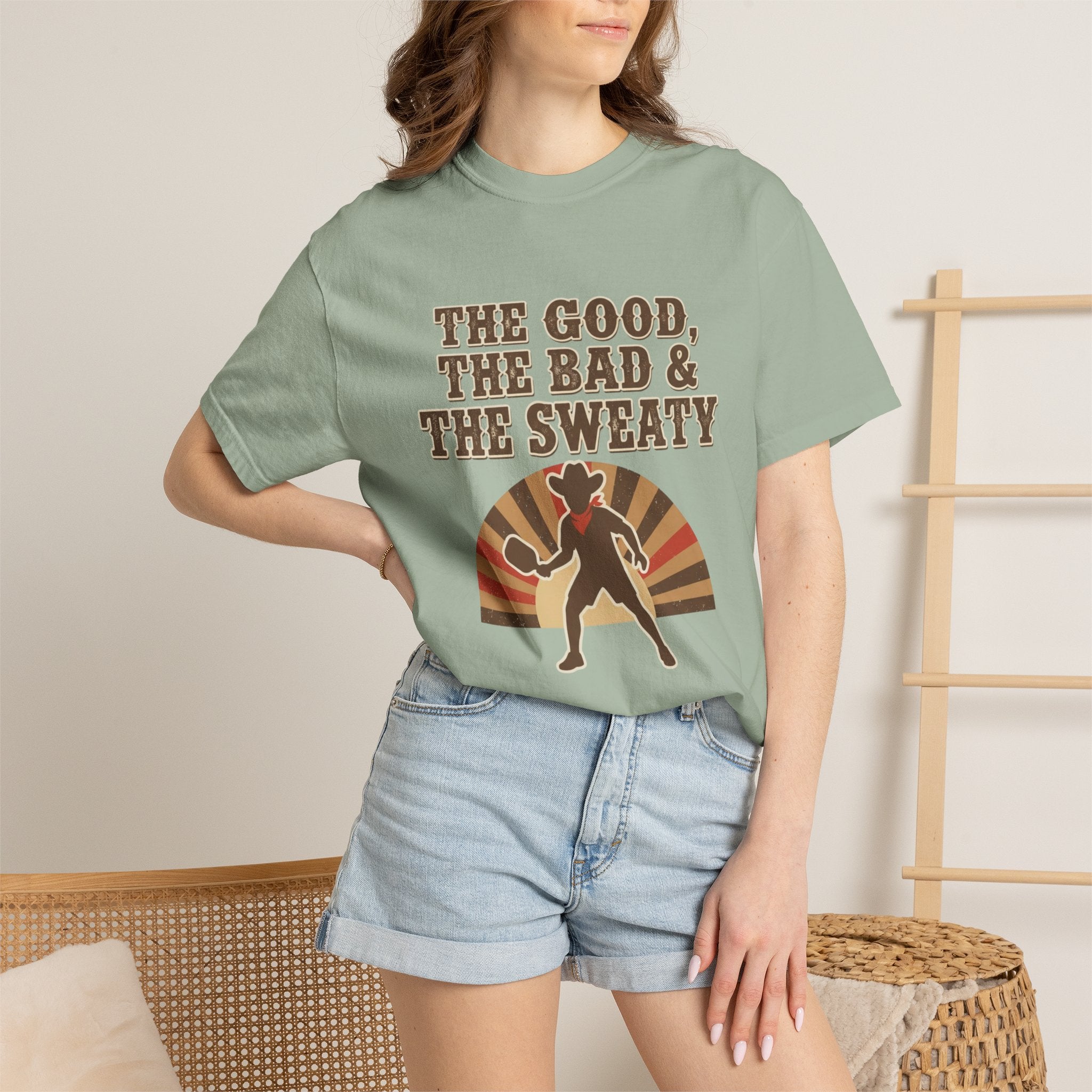 Good Bad Sweaty Pickleball T-Shirt