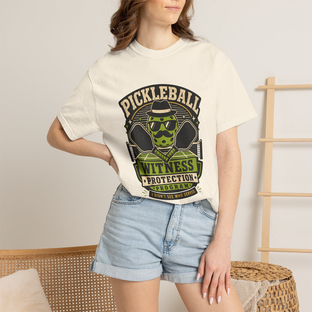 Pickleball Witness Protection T-Shirt