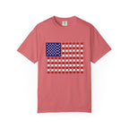 Patriotic Pickleball Flag T-Shirt