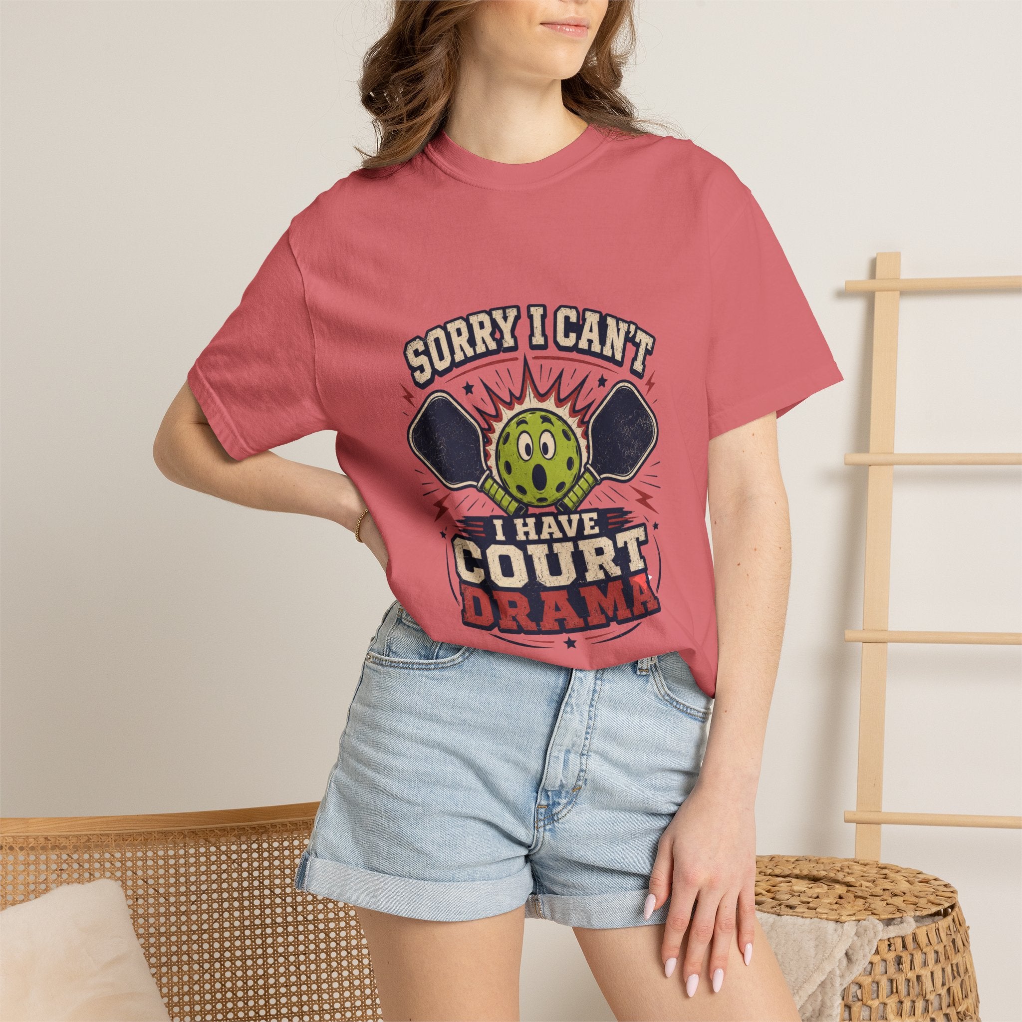 Pickleball Court Drama T-Shirt
