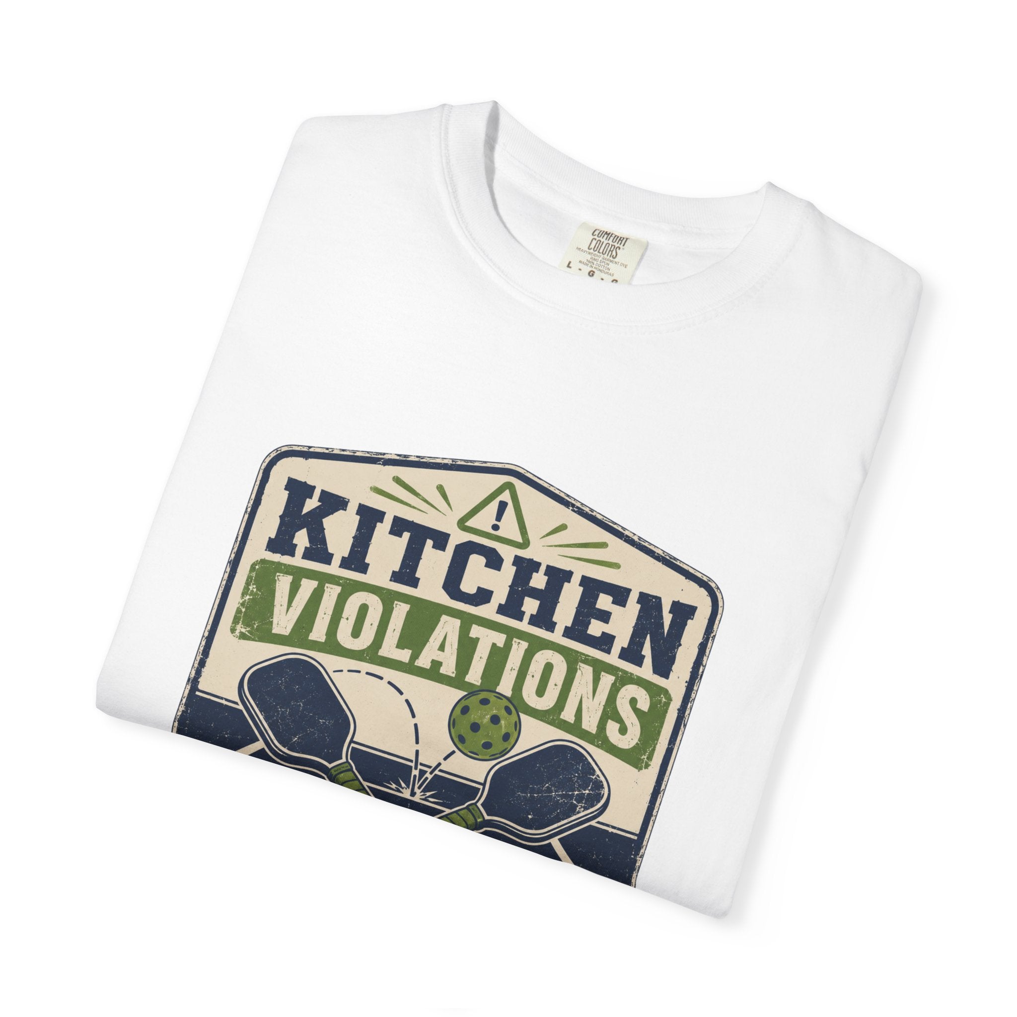 Kitchen Violations Build Character T-Shirt