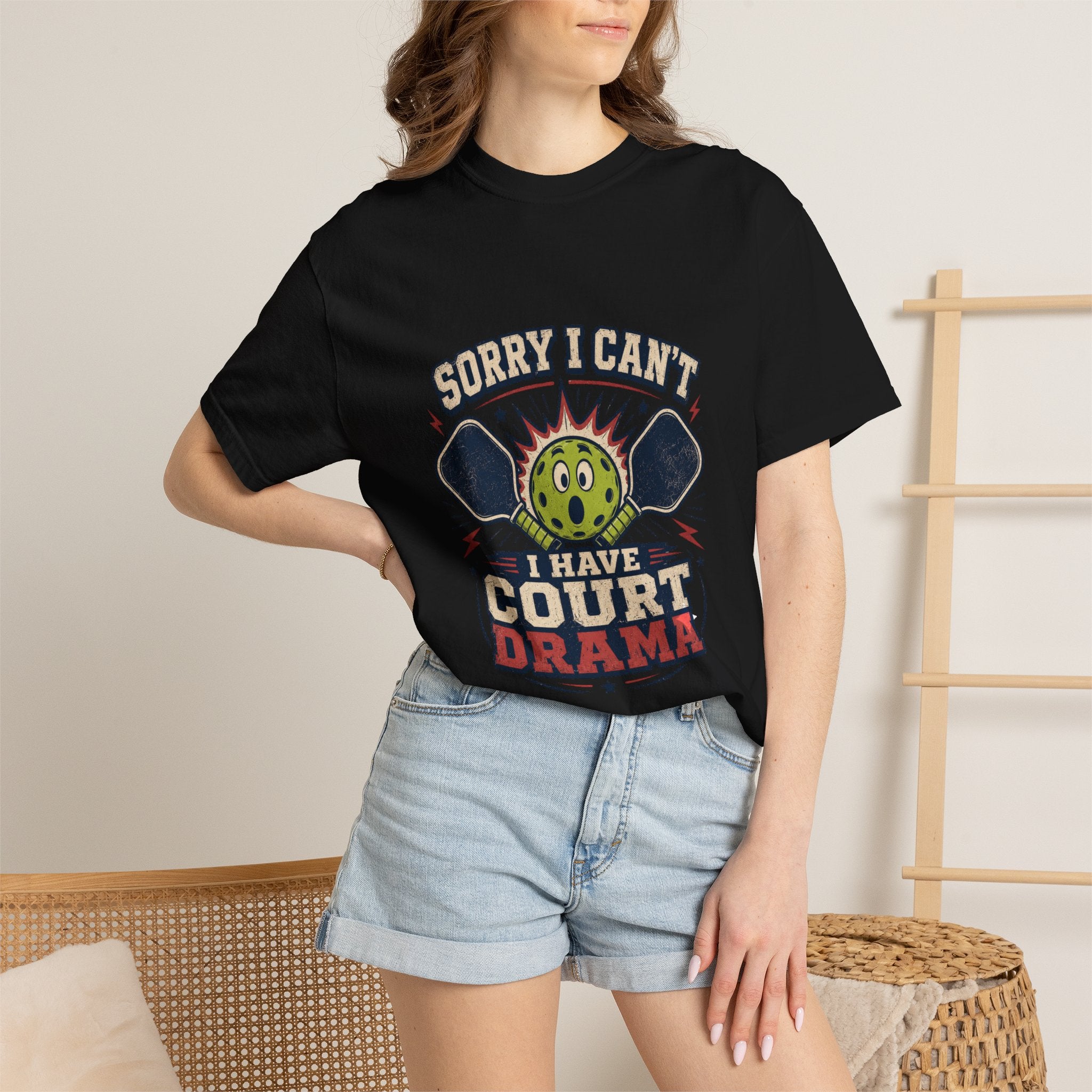 Pickleball Court Drama T-Shirt