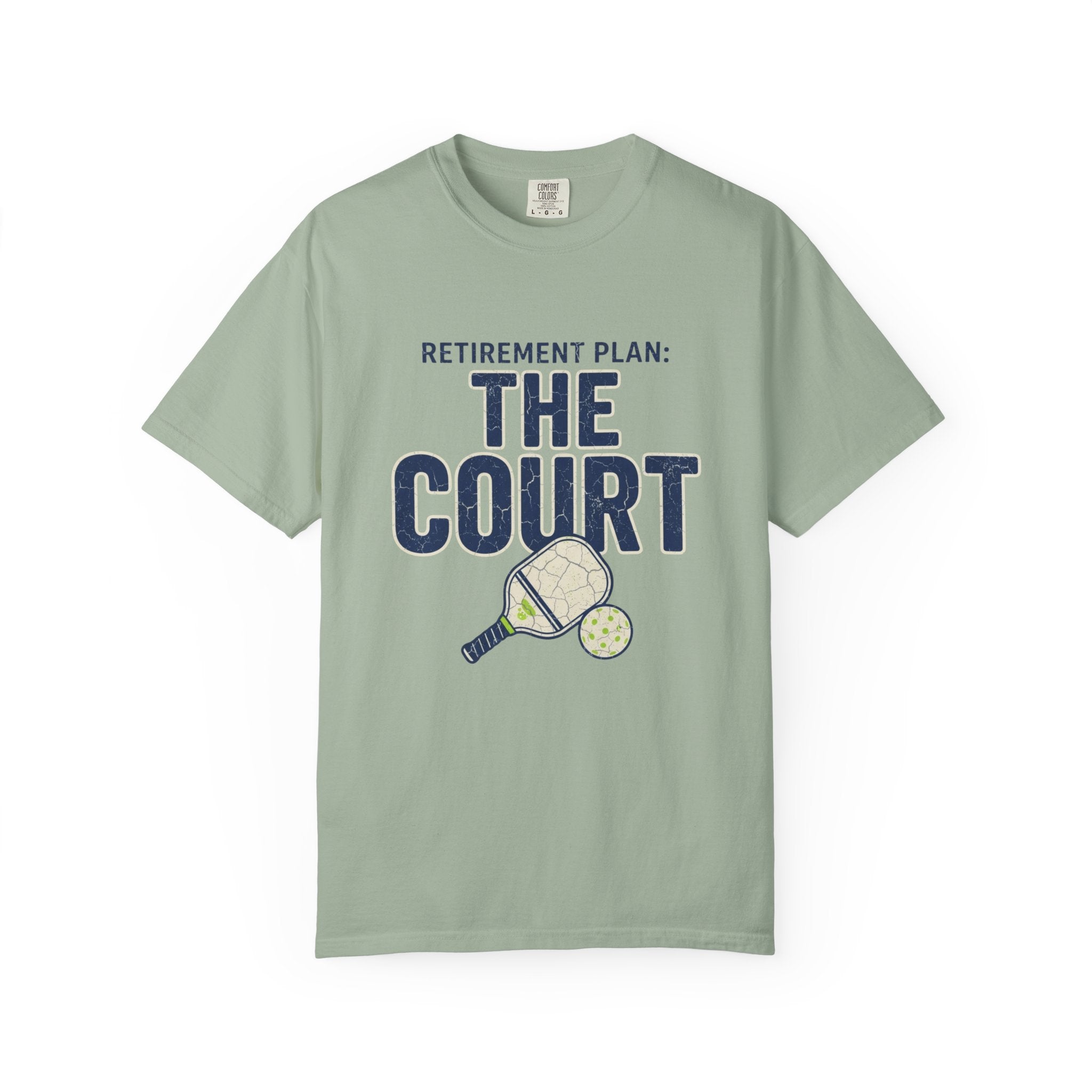 Pickleball Court Retirement Plan T-Shirt