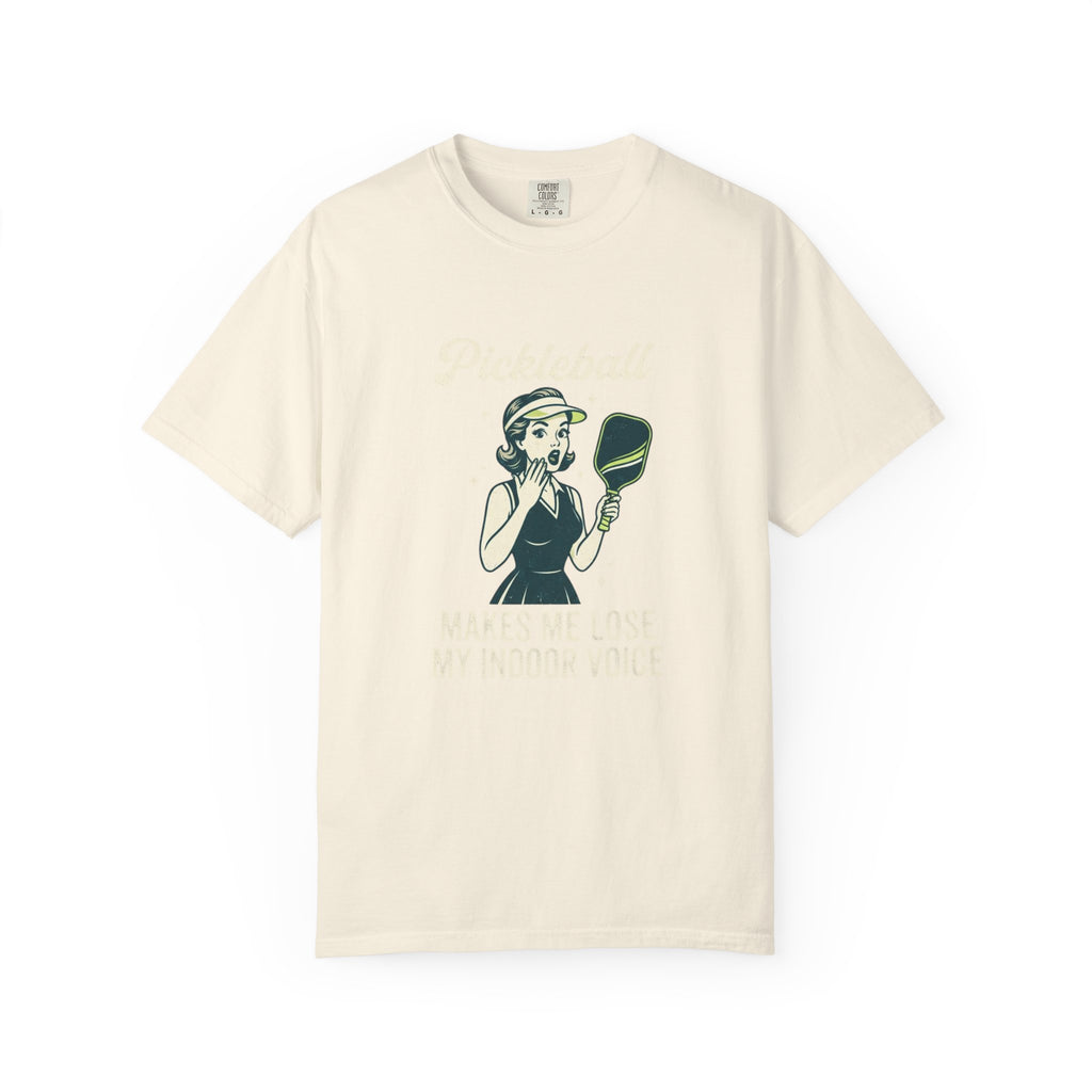 Pickleball Indoor Voice T-Shirt
