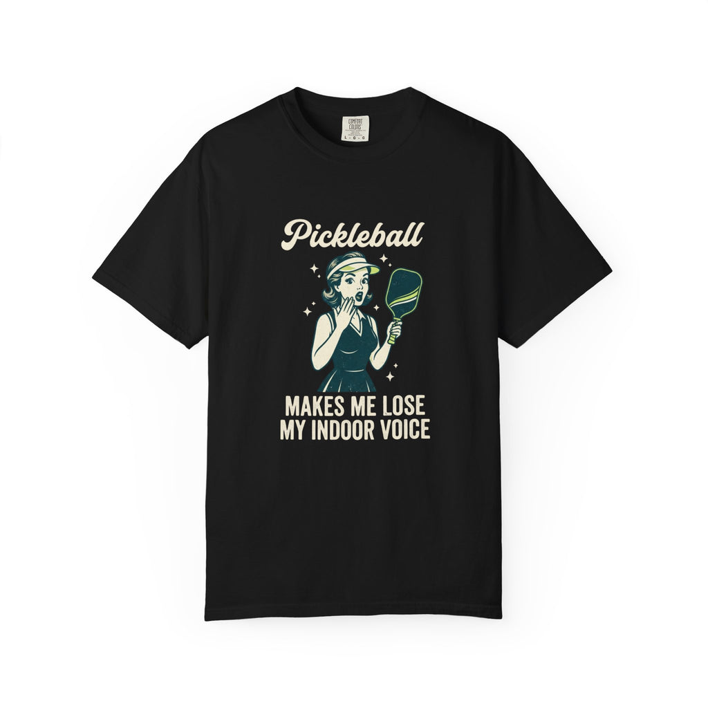 Pickleball Indoor Voice T-Shirt