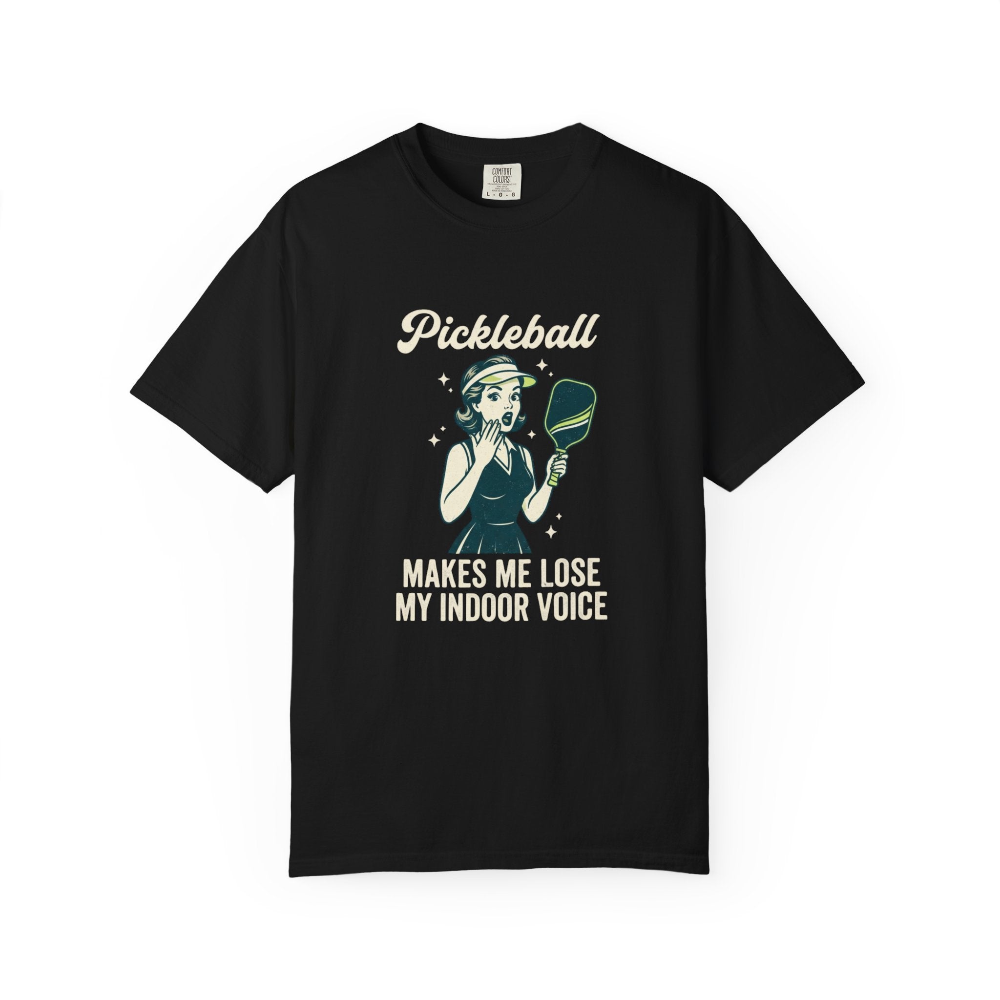 Pickleball Indoor Voice T-Shirt